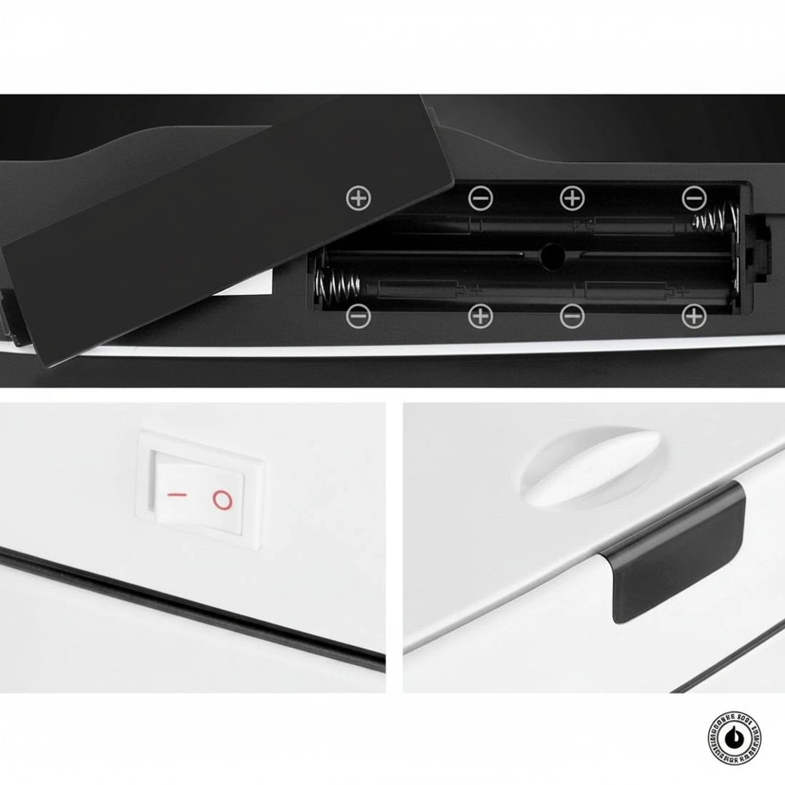 5 Devanti 45L Motion Sensor Bin Rubbish Automatic - White, 5 of 6