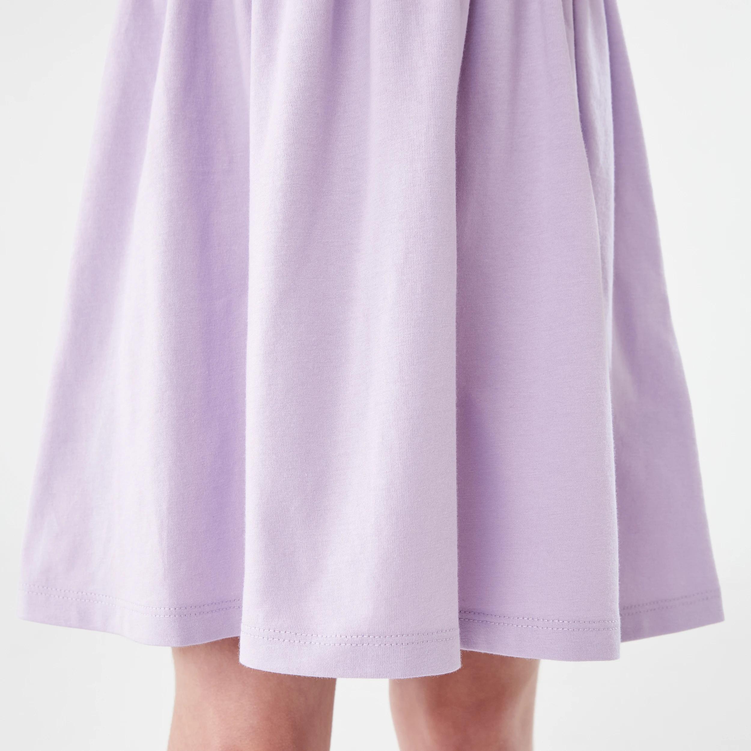 5 Frill Sleeve Dress PASTEL LILAC, 5 of 7