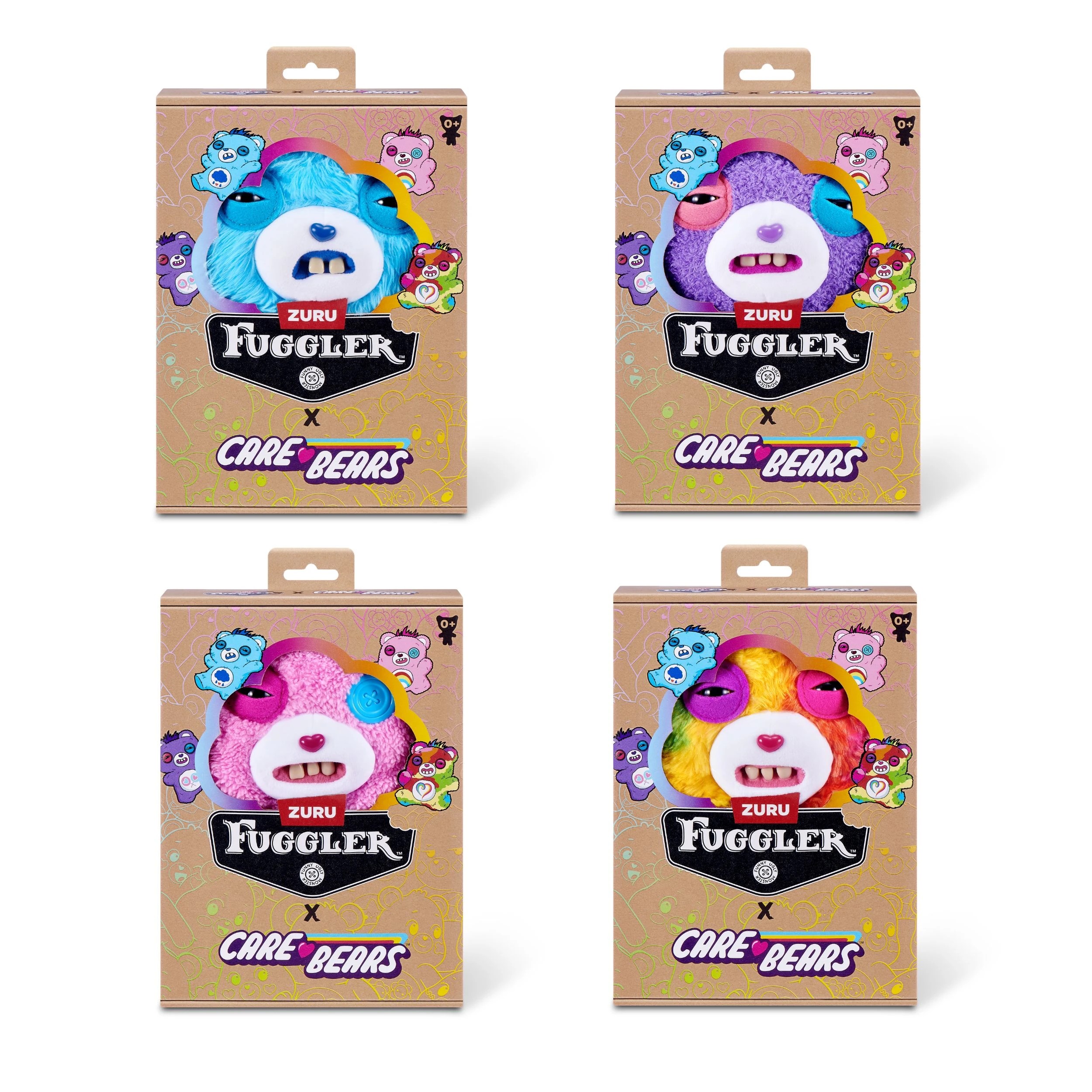 2 23cm Zuru Fuggler Care Bears Plush Toy - Assorted, 2 of 6