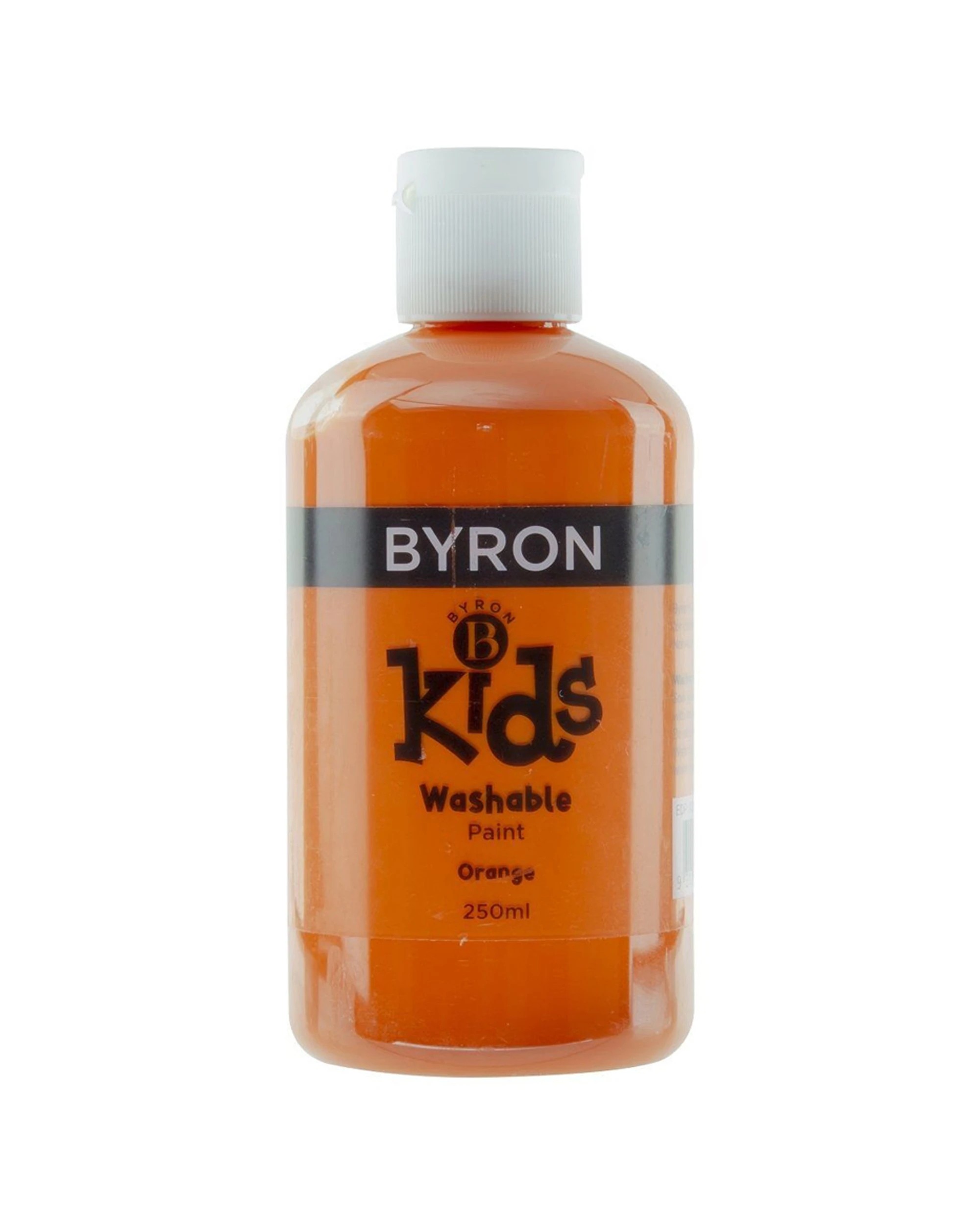 2 Jasart 6PK Byron Kids Washable Paint Tube 250ml 3y+ - Orange, 2 of 2