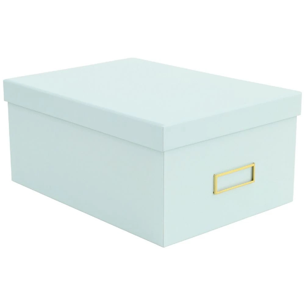 1 Otto Pastel Deep A4 Storage Box Blue, 1 of 5