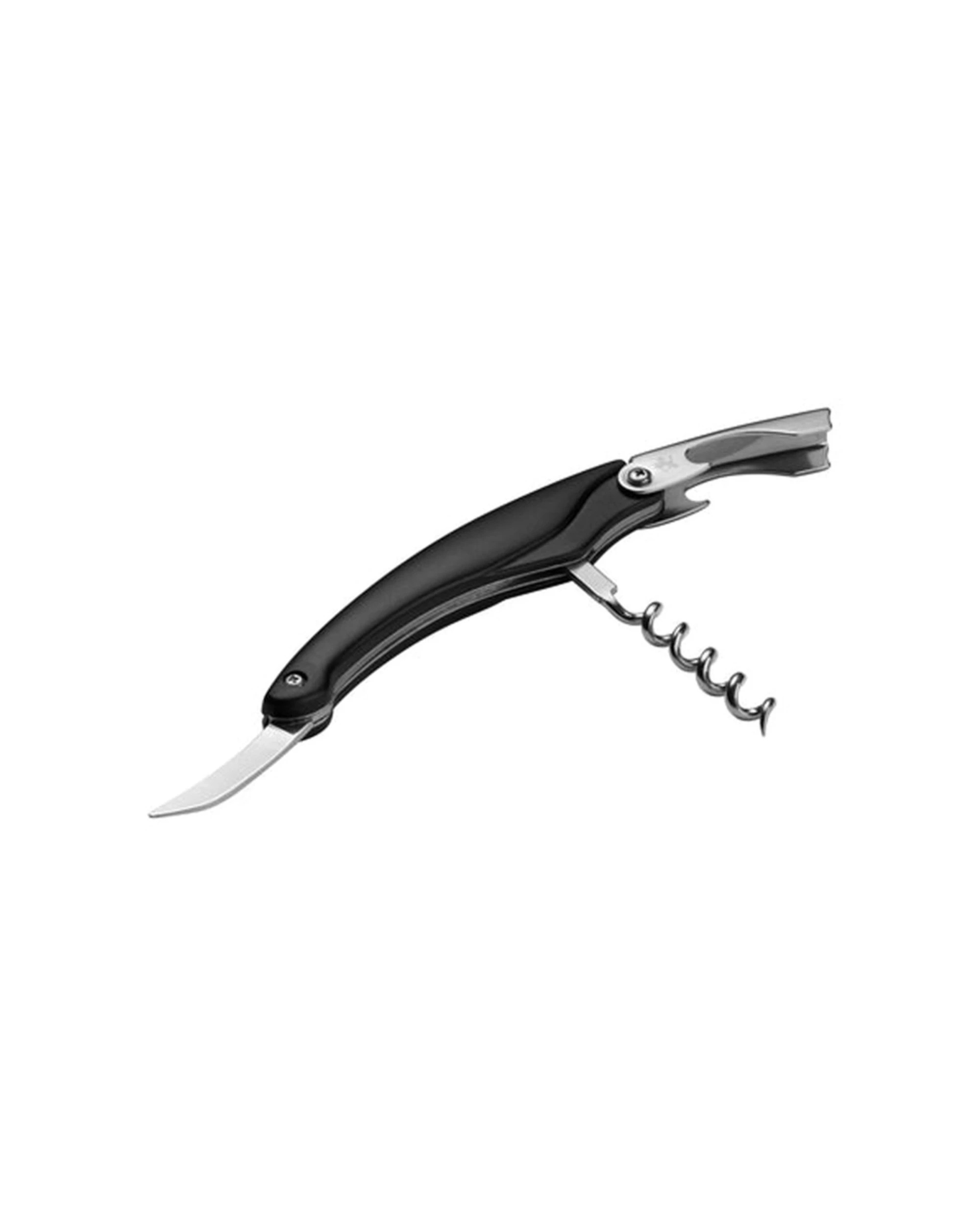 3 Maxwell & Williams 4PK Cocktail & Co Waiters Corkscrew Steel Bottle Opener - Black, 3 of 4