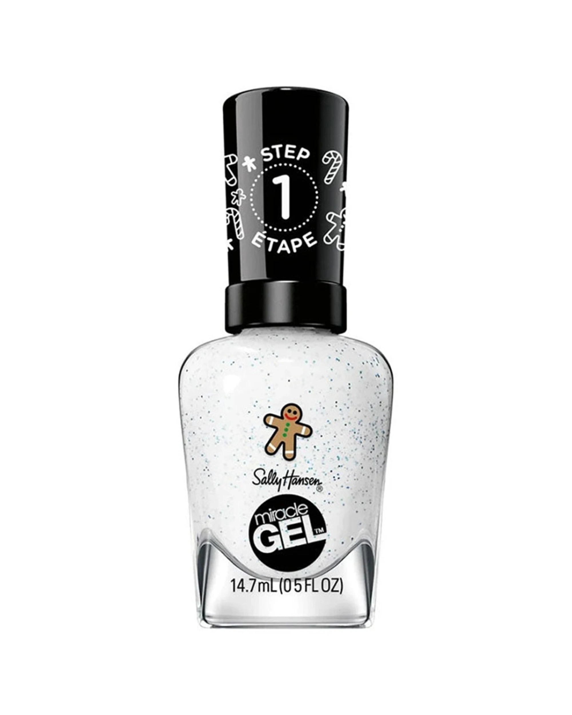 1 Sally Hansen Miracle Gel Nail Polish Whisk You A Merry Xmas Long-Wear Chip Resistant, 1 of 1