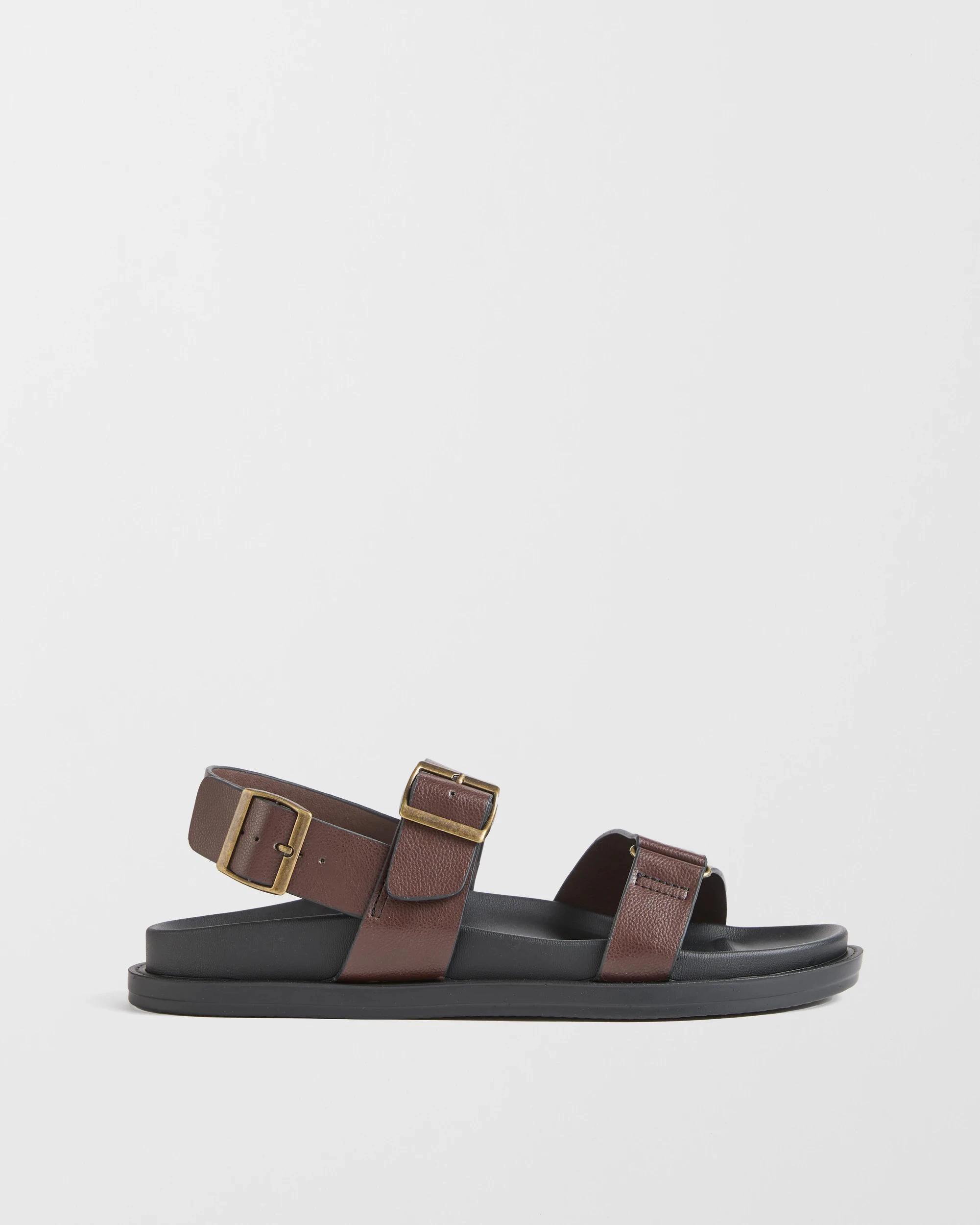 1 Target Mens Smart Slingback Sandal BROWN, 1 of 2