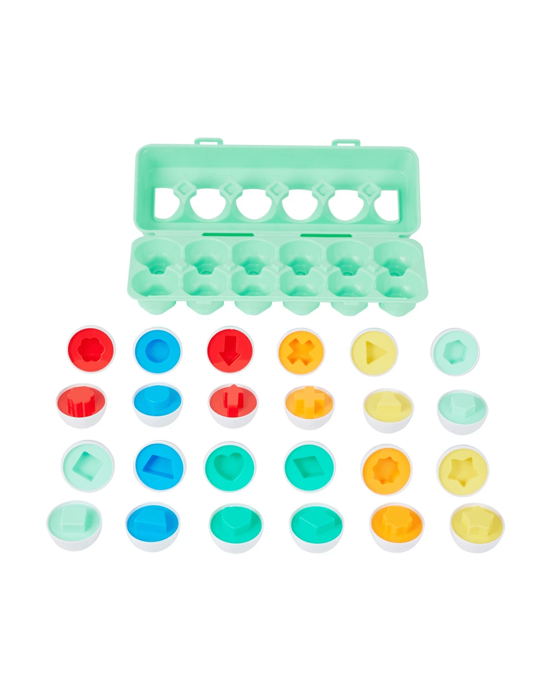 4 13 Piece Play & Learn Matching Eggs, 4 of 10