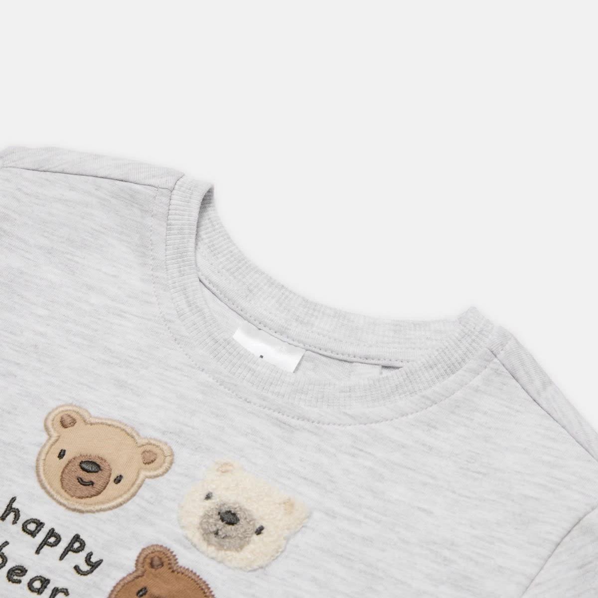 7 3 Pack Long Sleeve T-shirts Bge Bear, 7 of 8