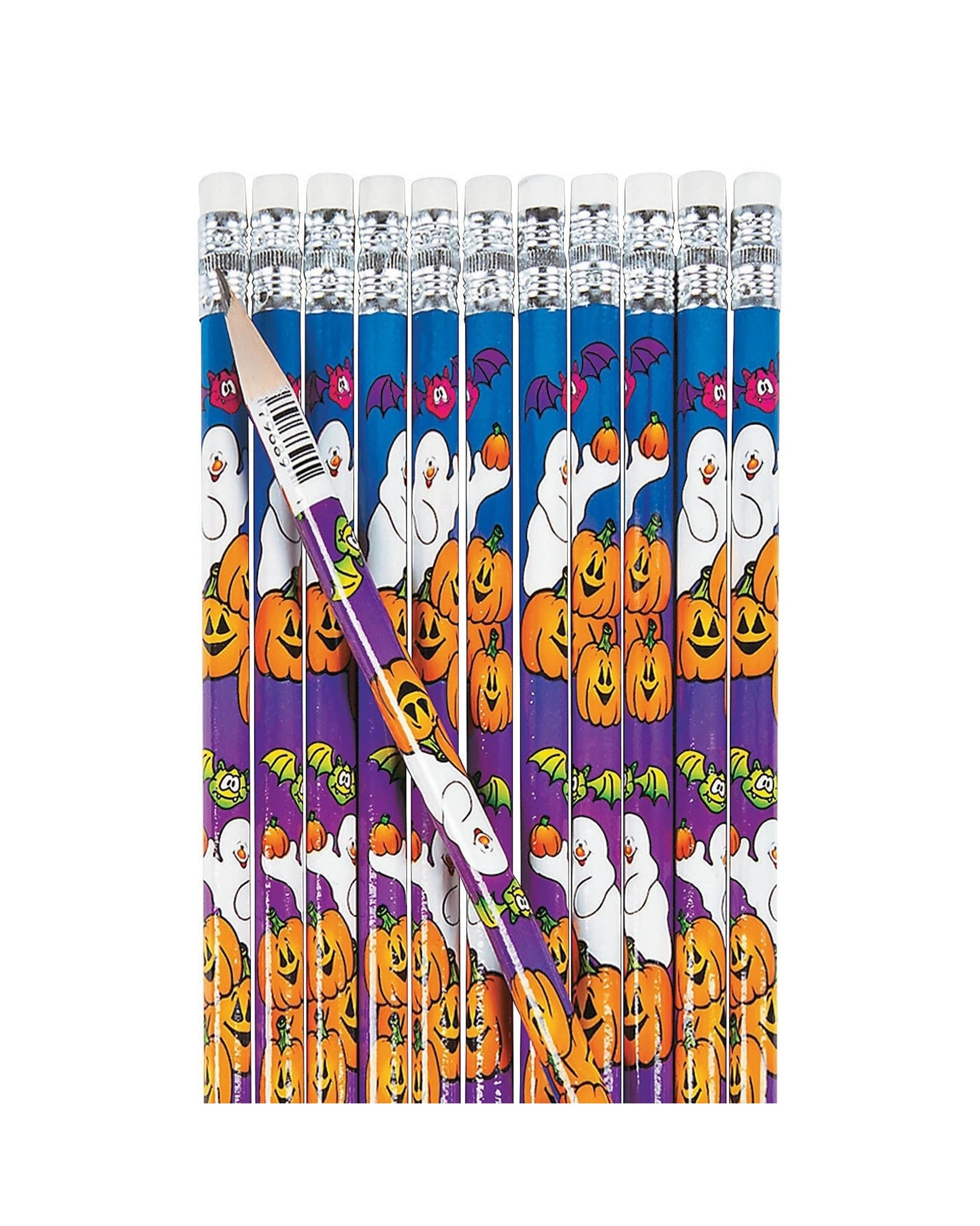2 Fun Express Halloween Ghost Pencils Pack of 12 - Multi, 2 of 2