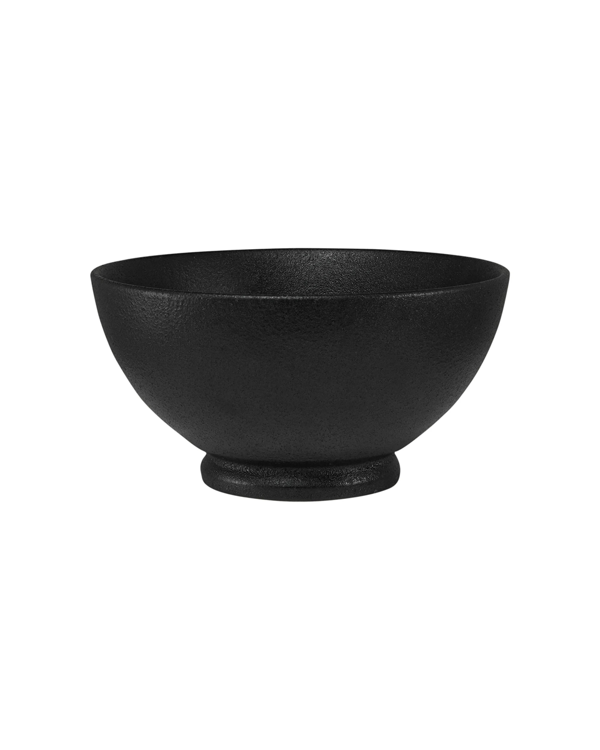 1 Maxwell & Williams Porcelain Caviar Collection Noodle Bowl 17x9cm Microwave Safe - Black, 1 of 1