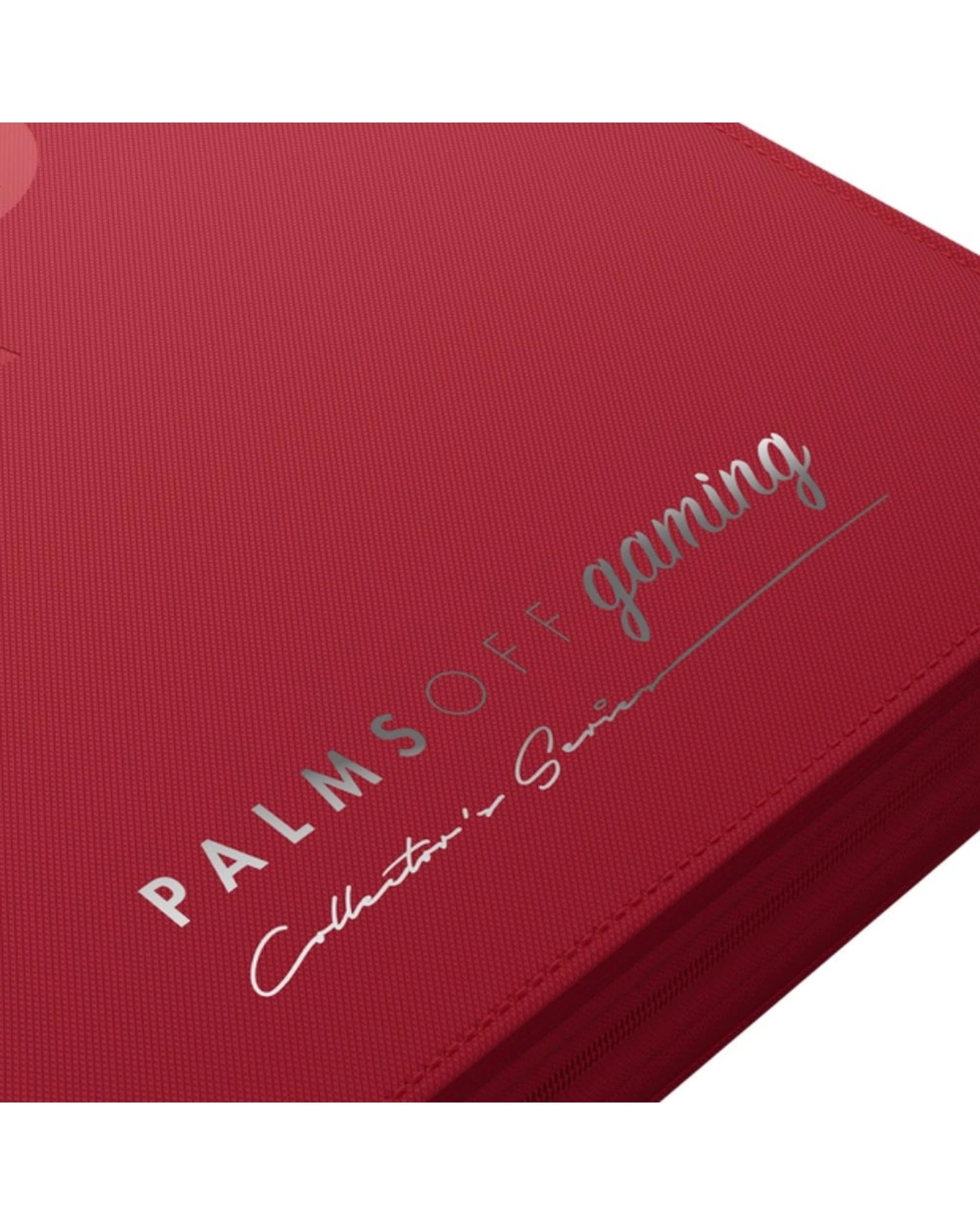 5 Palms Off Gaming Collector's Series Top Loader 9 Pocket Zip Binder - Red, 5 of 8