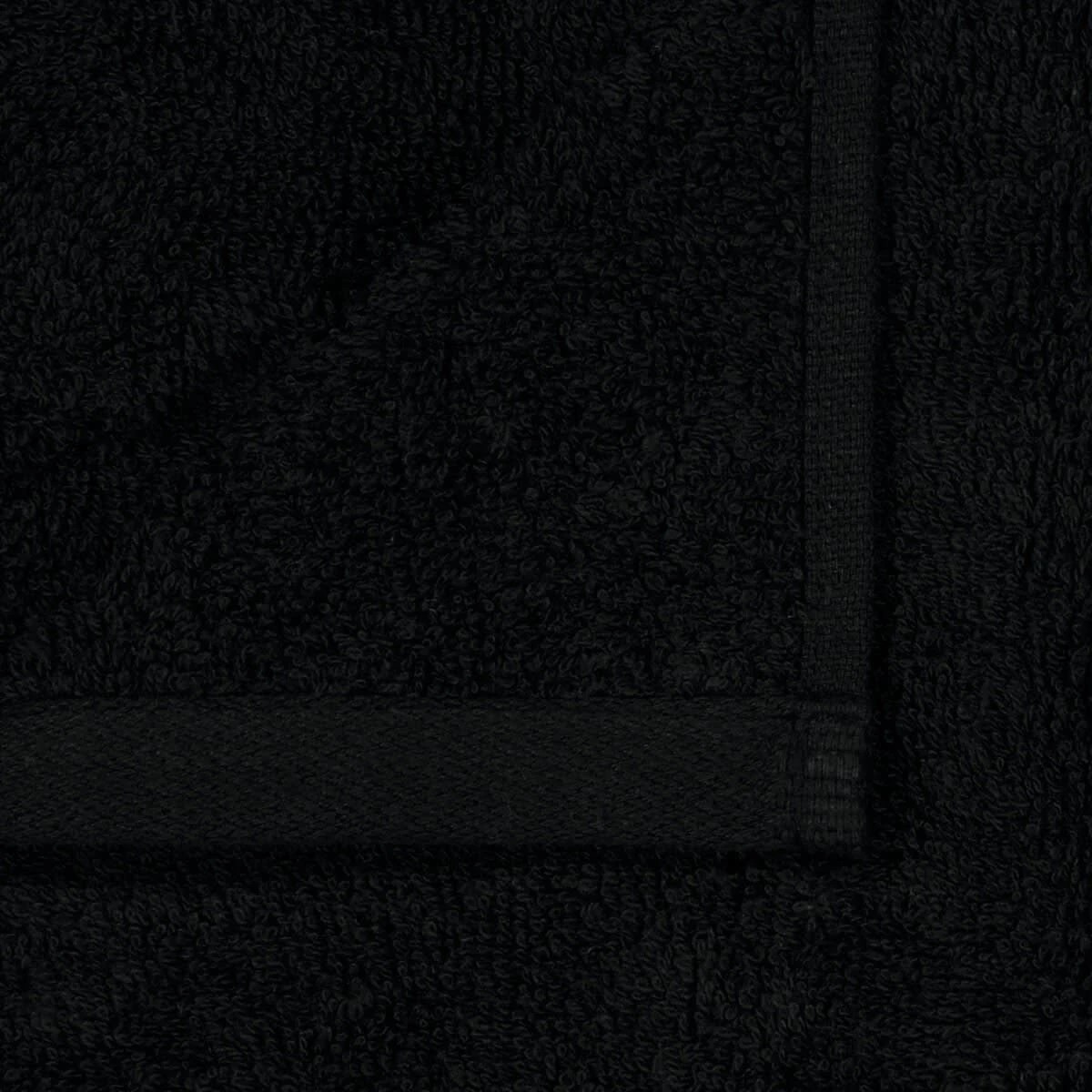 2 Edan Cotton Face Washer - Black, 2 of 6