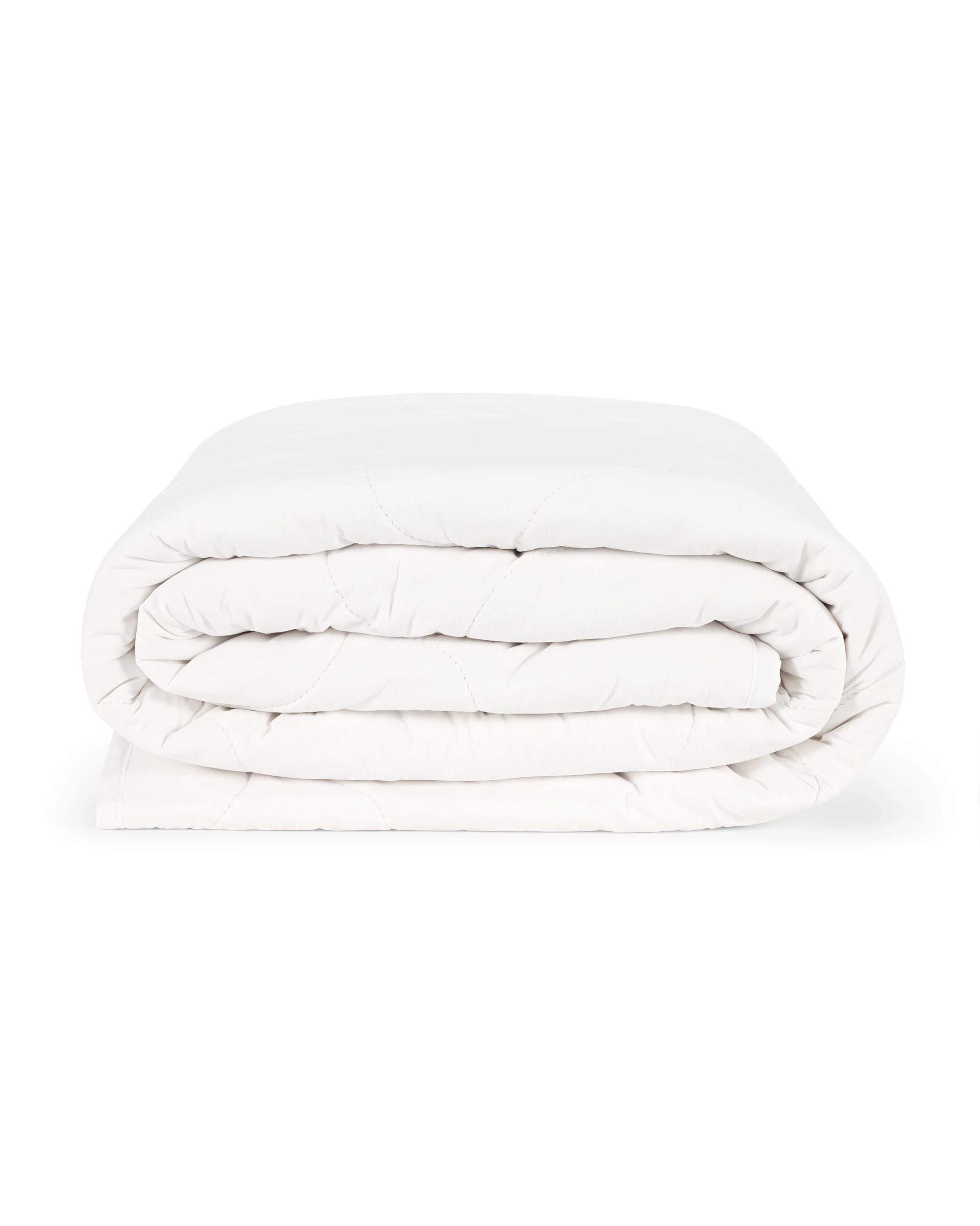 2 Low Warmth Summer Cotton Quilt - King Bed, White, 2 of 4