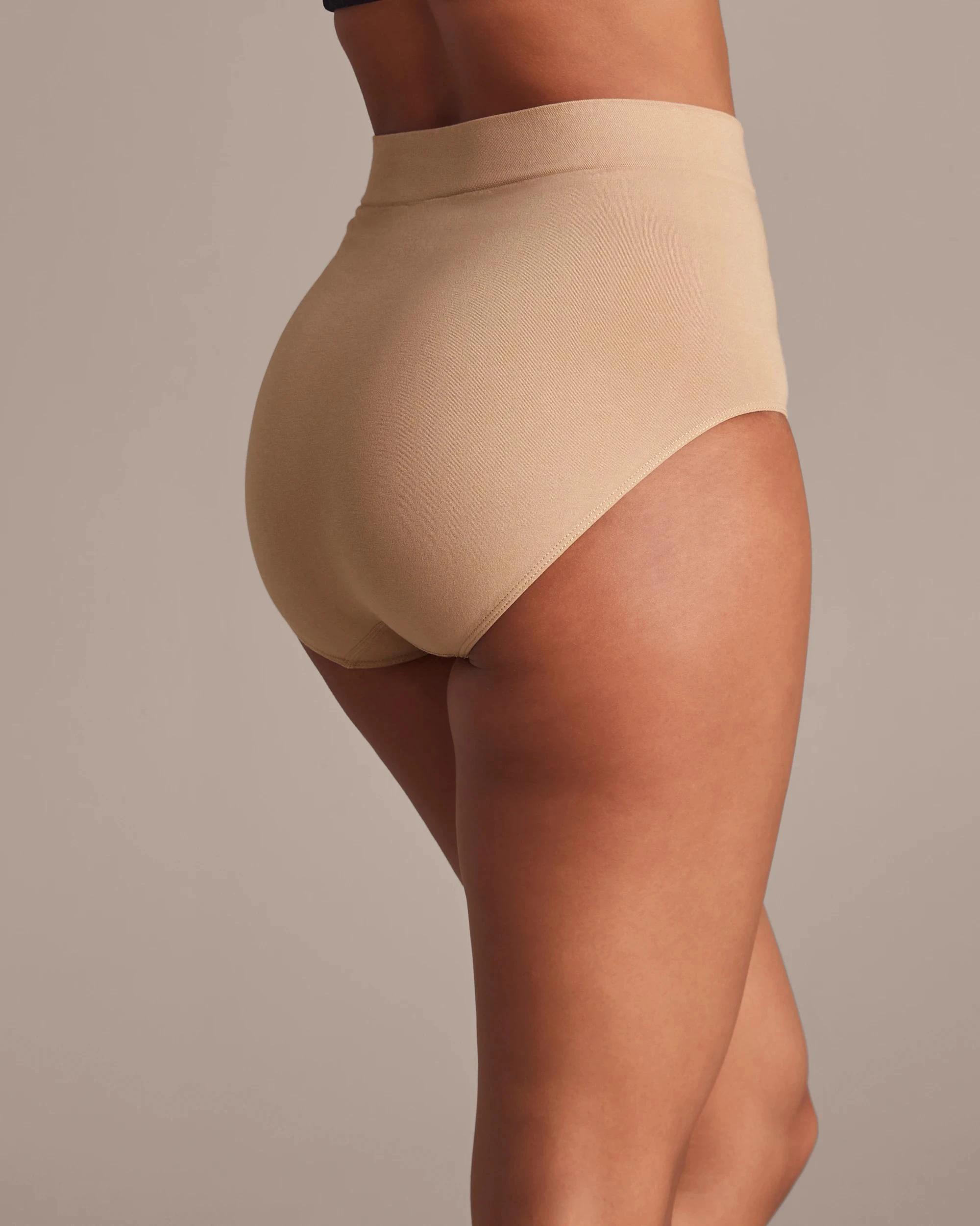 5 Target 2 Pack Cotton Seamfree Full Briefs LATTE BROWN, 5 of 6