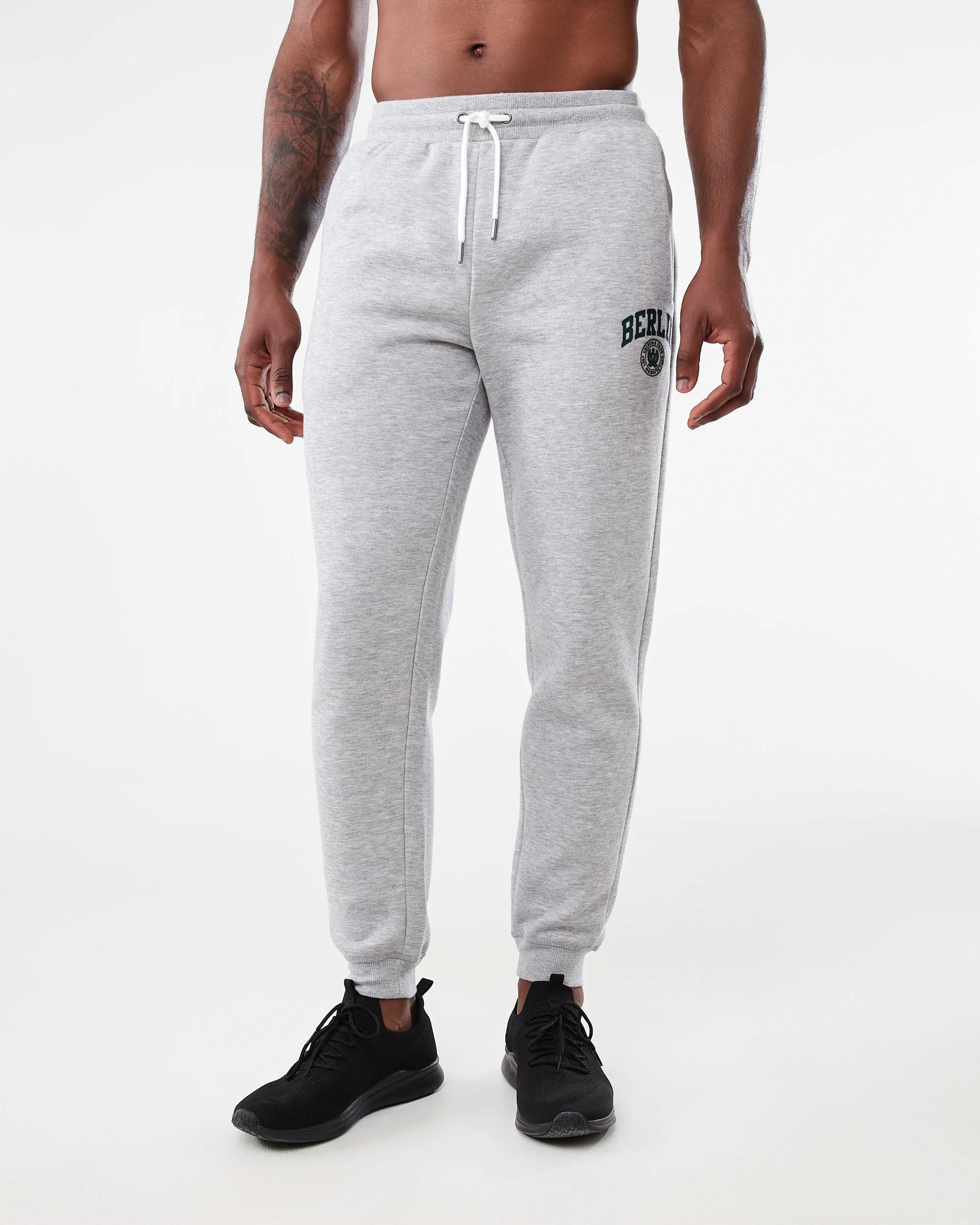 1 Logo Trackpants Gry Berlin, 1 of 7