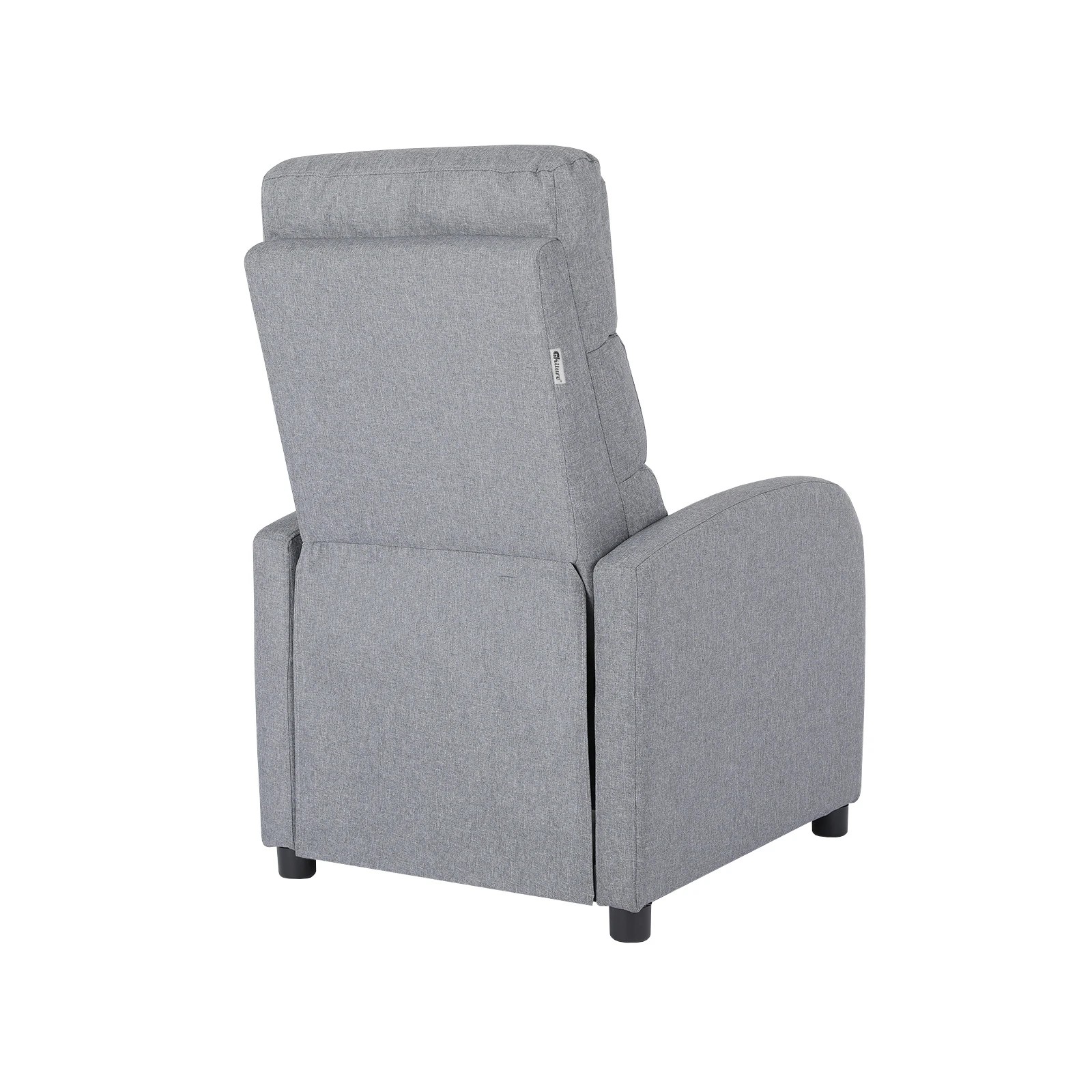 6 Oikiture Recliner Chair Sofa Polyester
 - Grey, 6 of 7