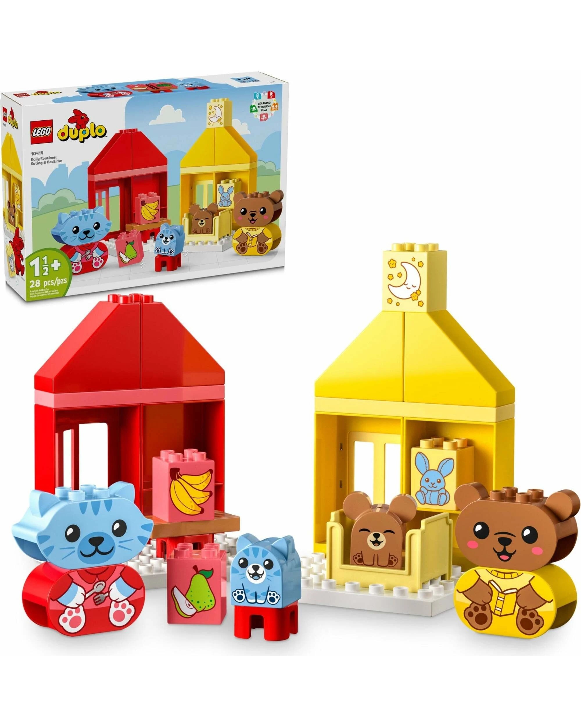 1 LEGO 10414 Daily Routines Eating and Bedtime DUPLO Set