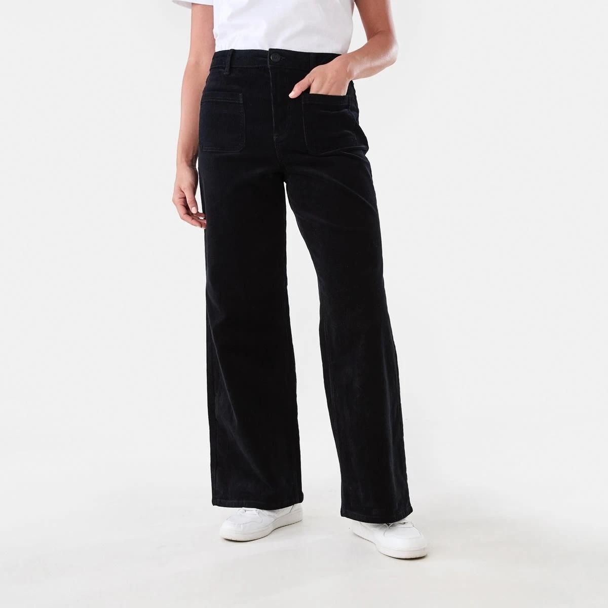 1 Corduroy Pants Black, 1 of 5