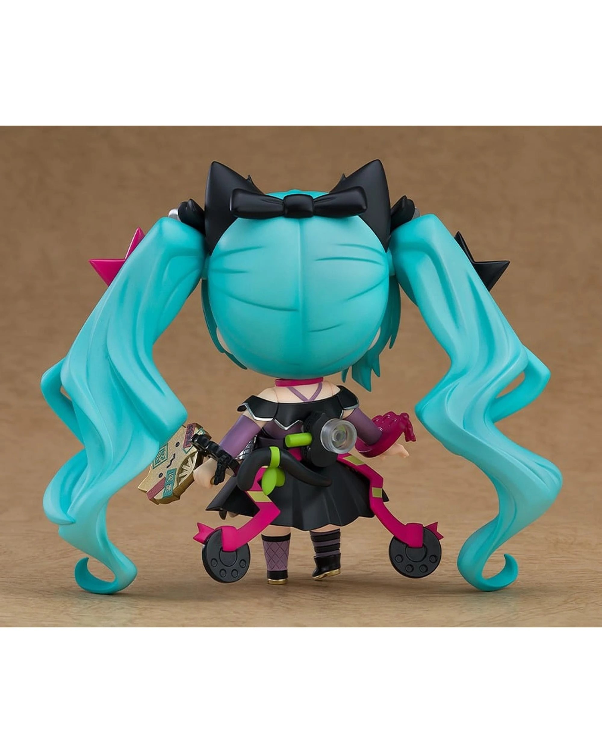 6 Nendoroid Vocal Series 01 Hatsune Miku Black Maneki Miku Version Figure, 6 of 6