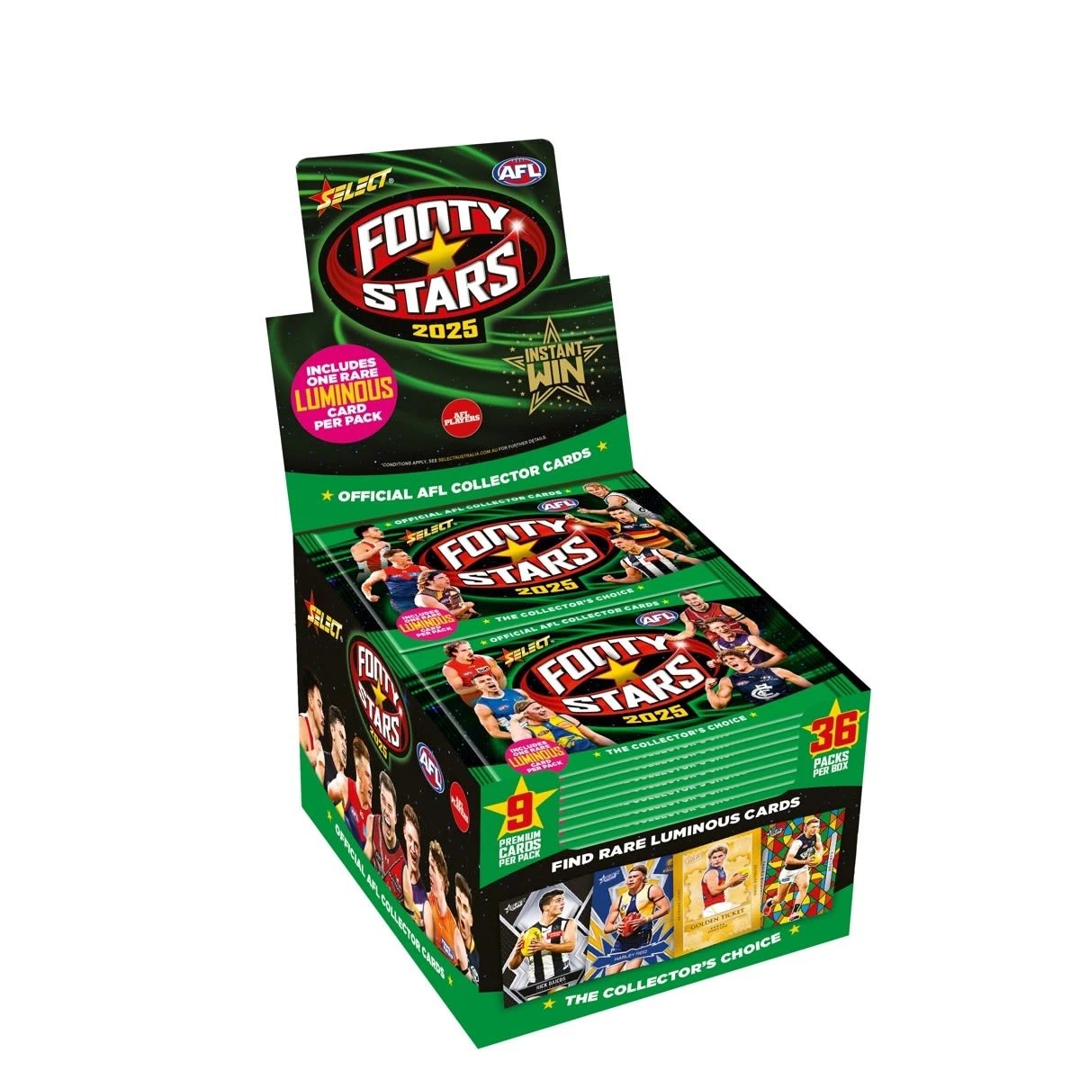 4 2025 Select AFL Footy Stars Official AFL Collector Cards, 4 of 5