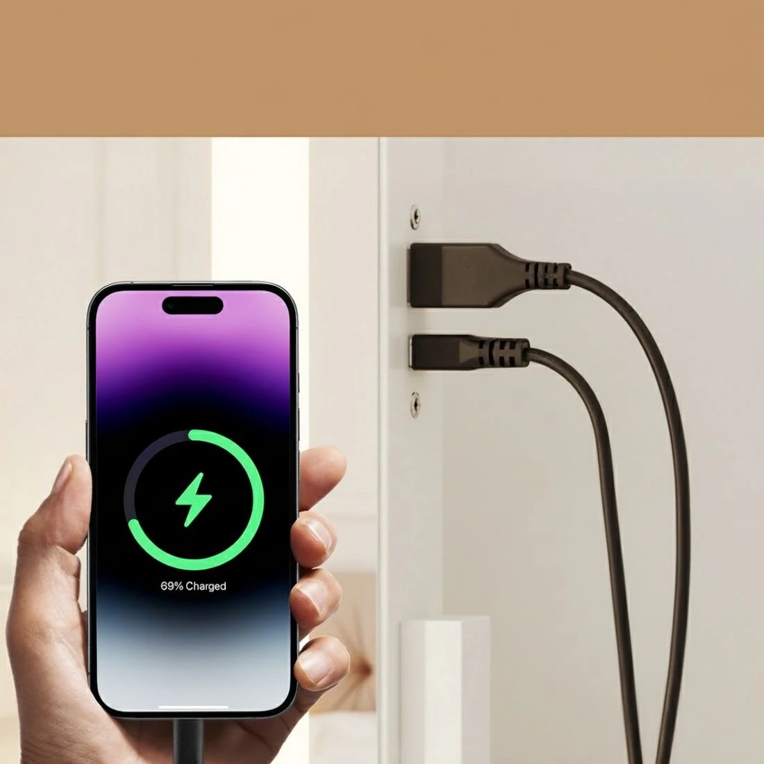 7 Embellir Makeup Mirror 58x46cm 360° Rotatable Vanity Mirror with Lights Bright Light Strip Adjustable - Multi, 7 of 8