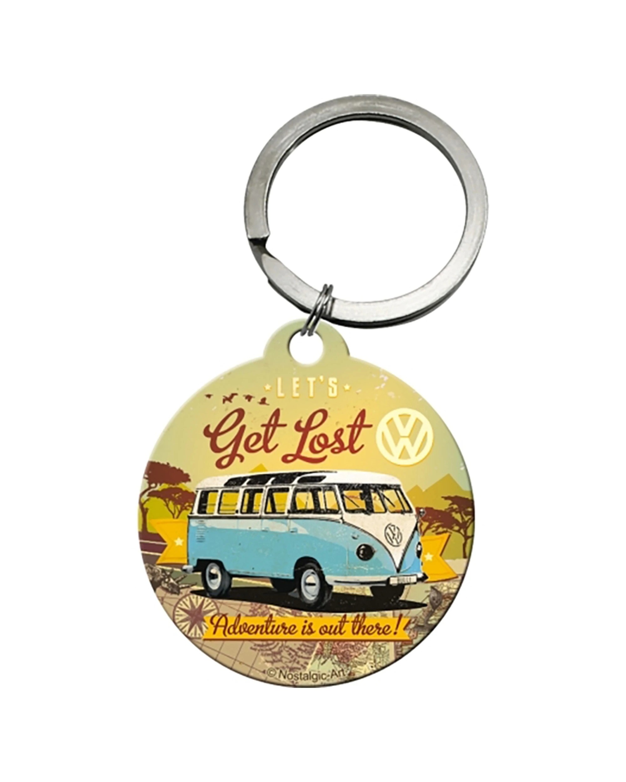 Nostalgic-Art Salvadanai retrò a forma fusto olio, Bulli T1 - Get Lost - Idea regalo per i bus
