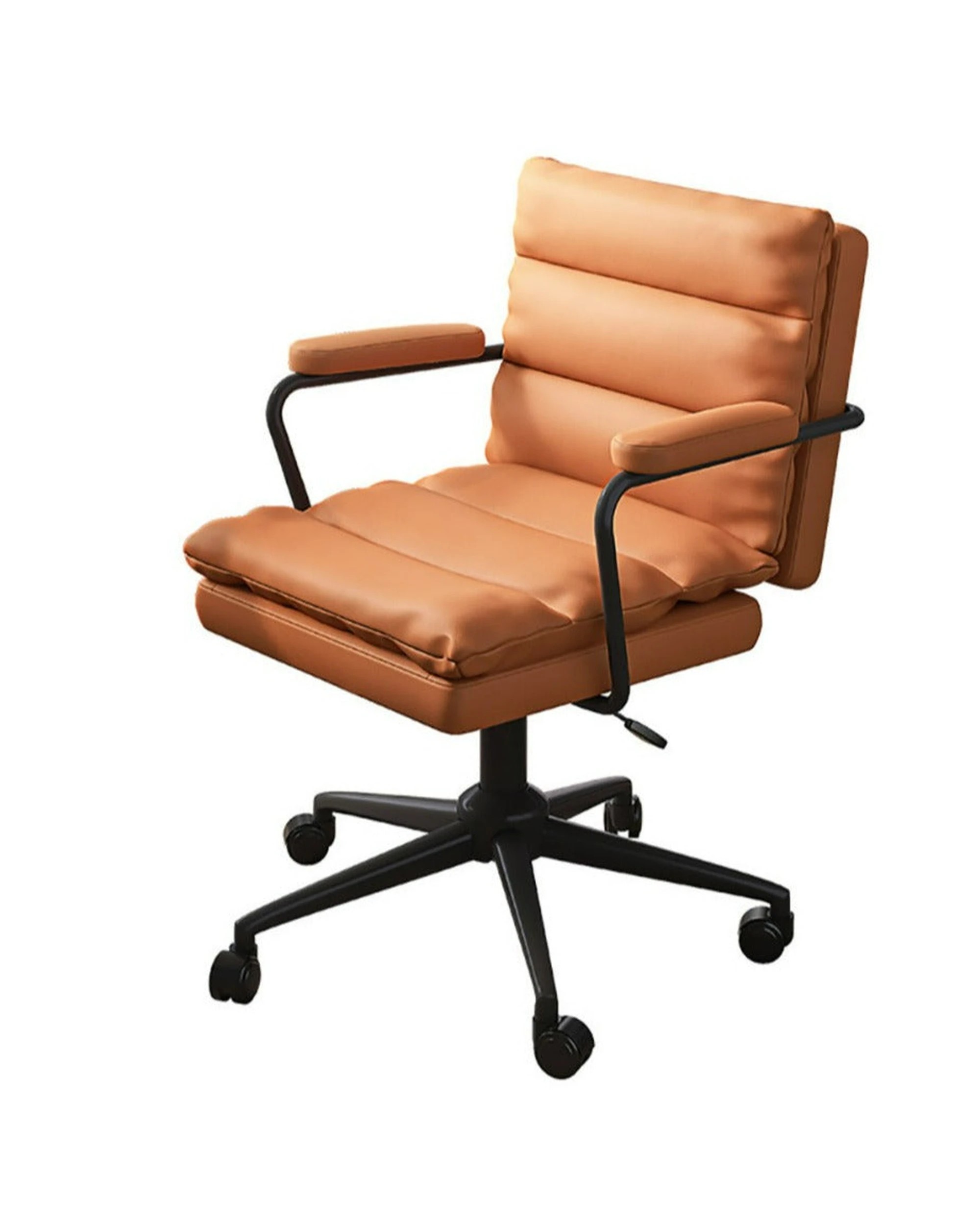 Foret Home Office Chair Computer Ergonomic Swivel Midback W Wheels ...