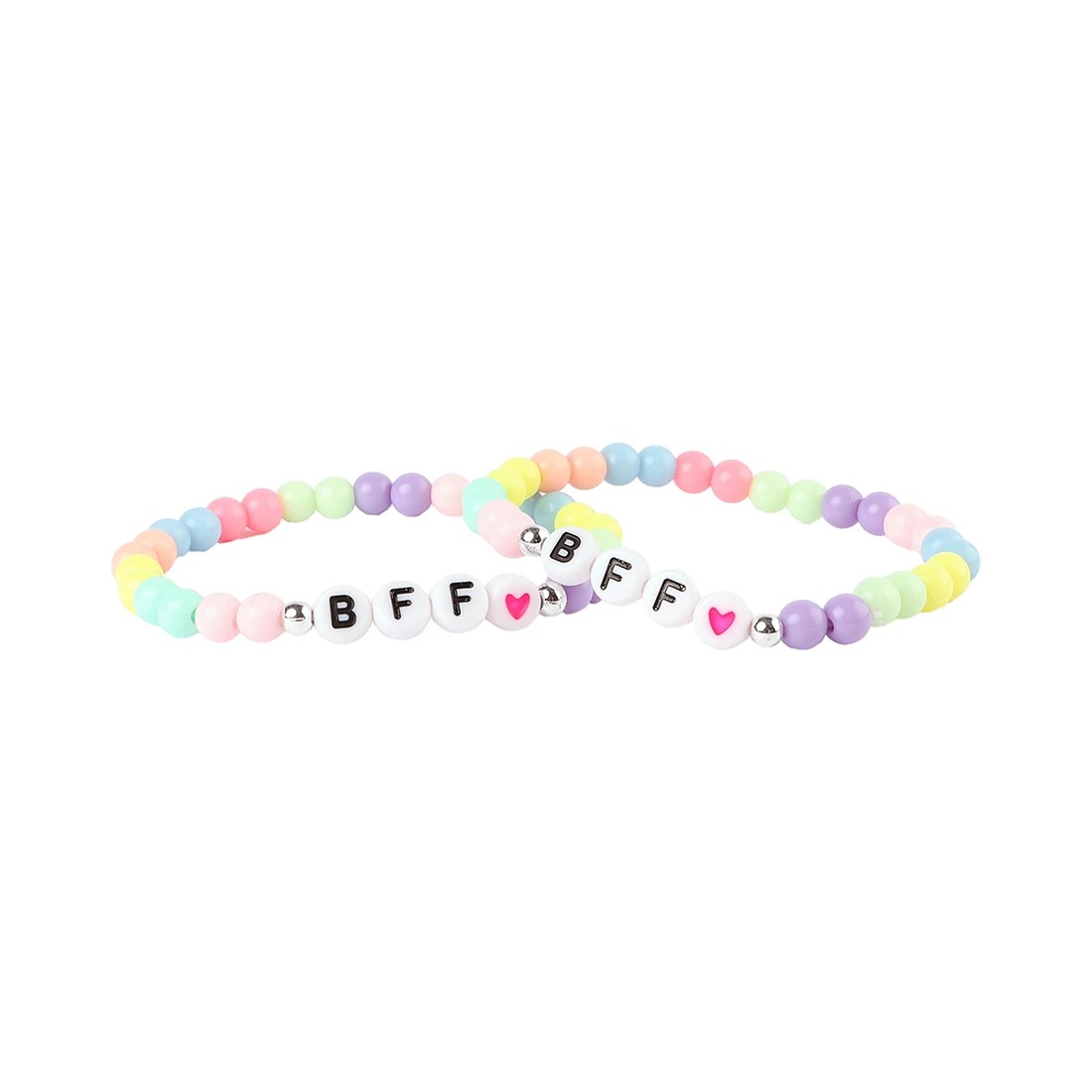 2 BYS 2 Pack Mini Me Retro Tear and Share Bracelets, 2 of 3