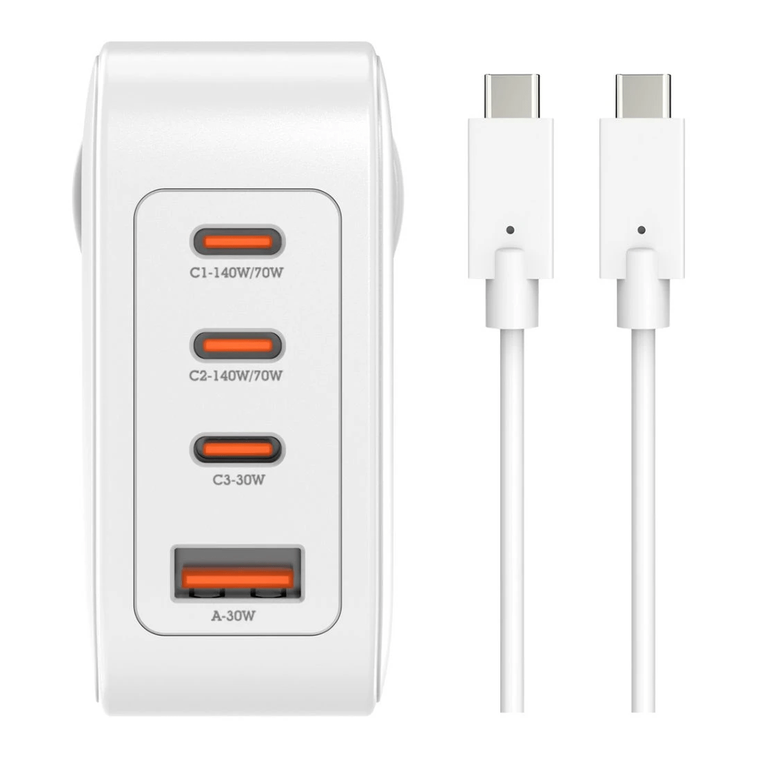 2 J.Burrows 140W GaN 4 Port USB-C/A Wall Charger, 2 of 5