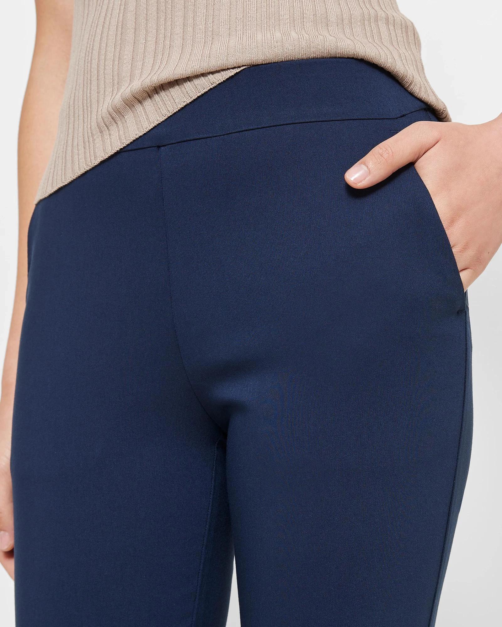 5 Preview Carrie Bengaline Ankle Length Pants FRENCH NAVY, 5 of 5