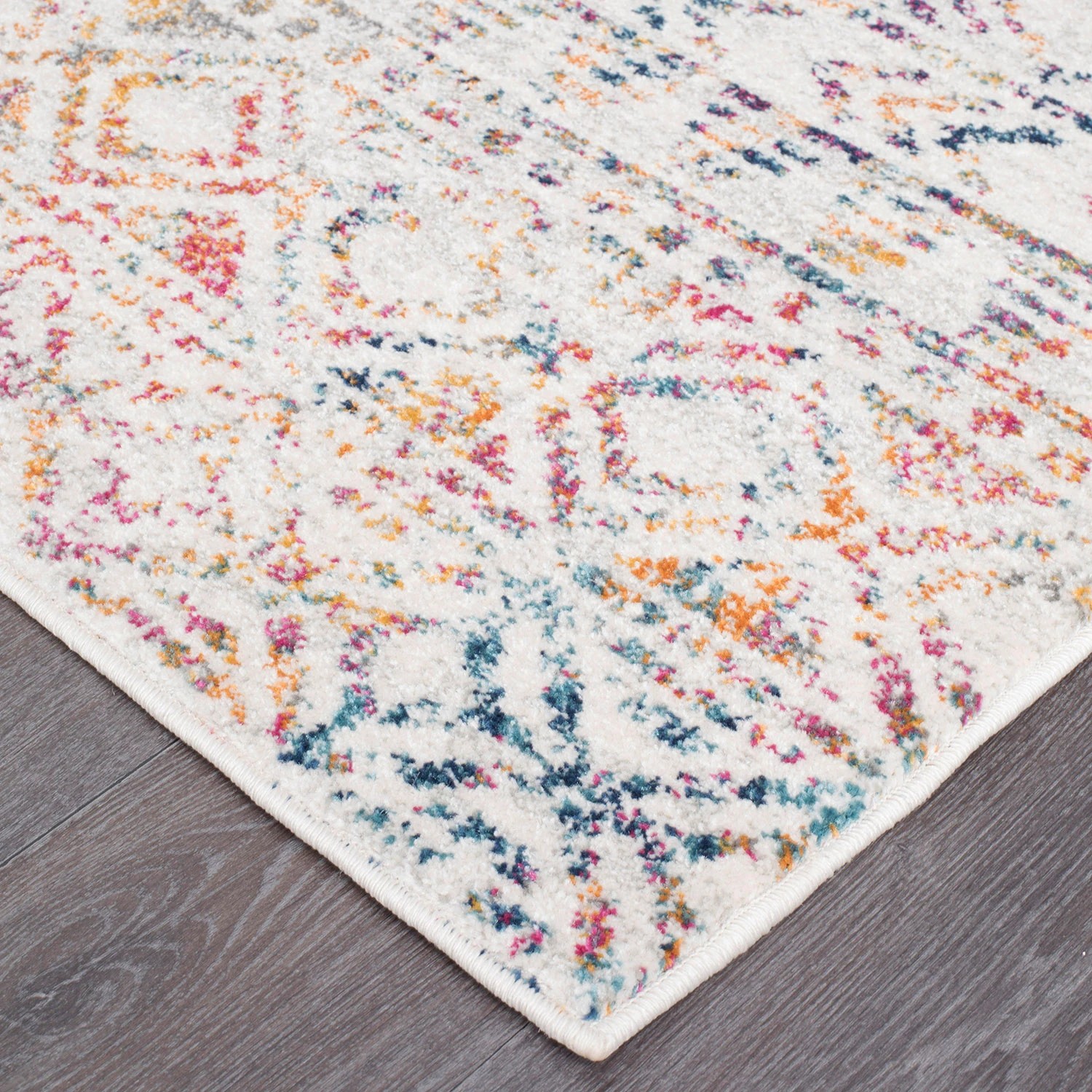 3 Common Ground Rugs Bluebay 456 300x80cm - Medium Runner Power Loomed Pet Friendly Rug - Natural, 3 of 6