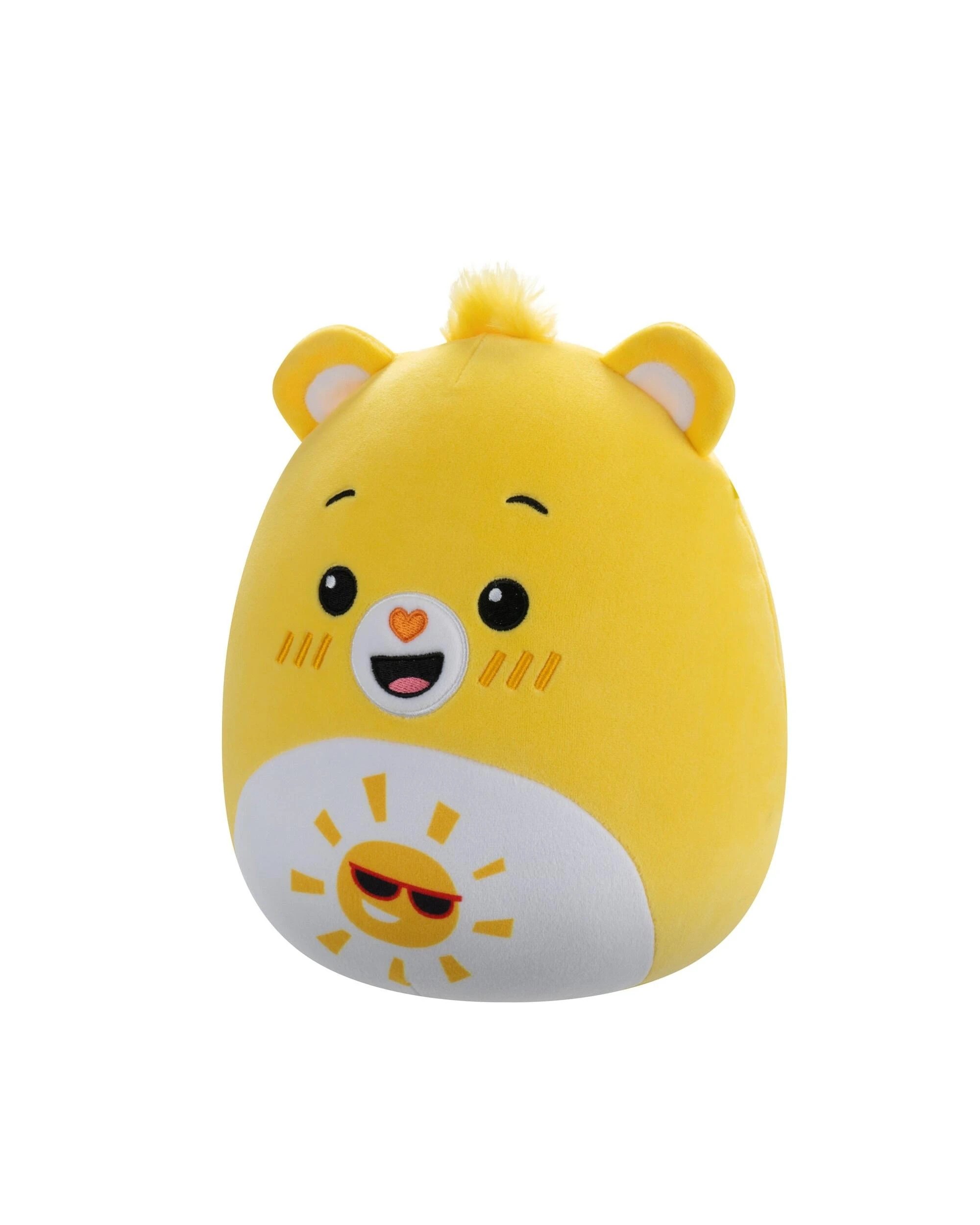 4 Squishmallows Care Bears Funshine Bear 10 inch Plush - Yellow, 4 of 5