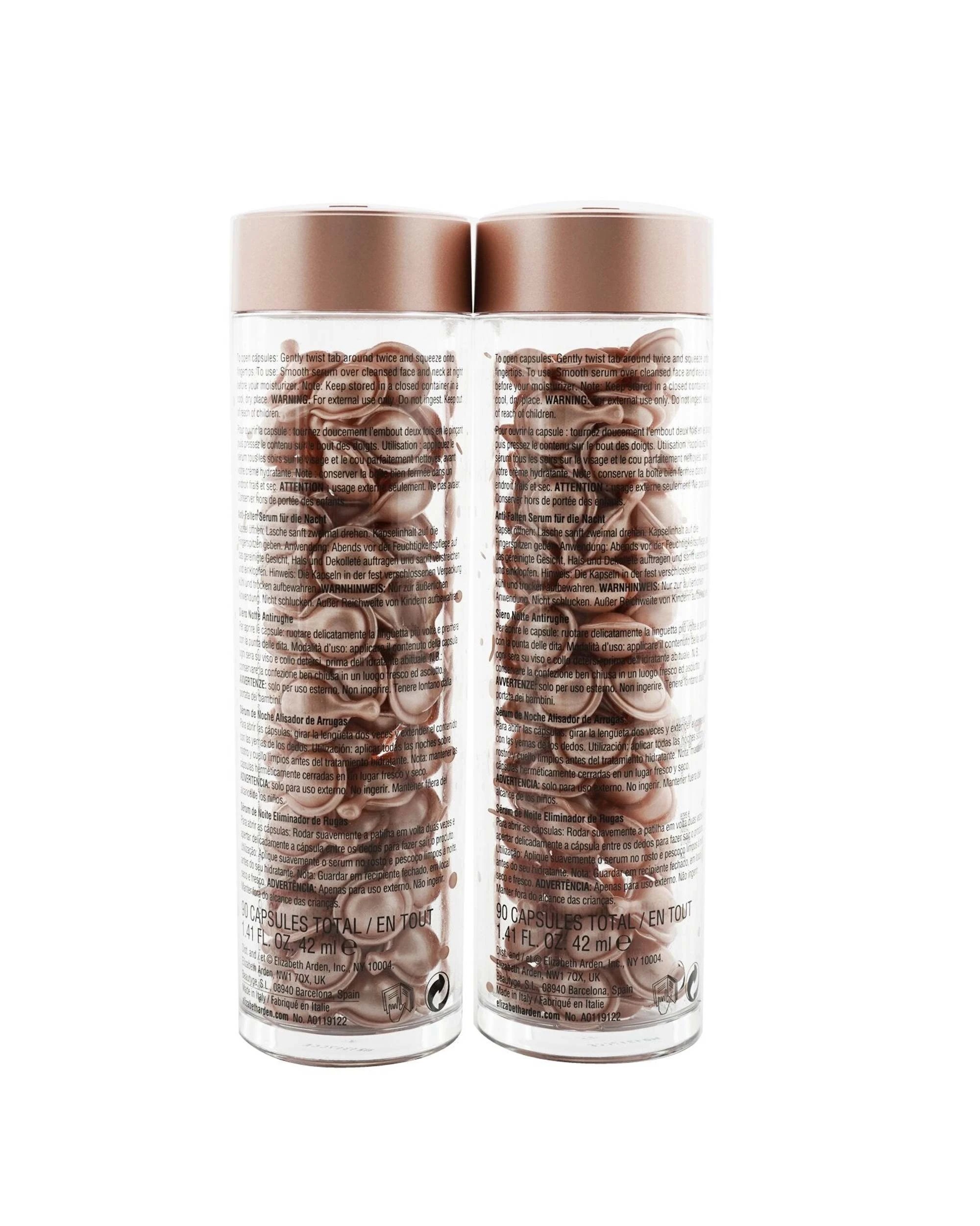 3 Elizabeth Arden Ceramide Retinol Capsules - Line Erasing Night Serum Duo 2x90caps, 3 of 3