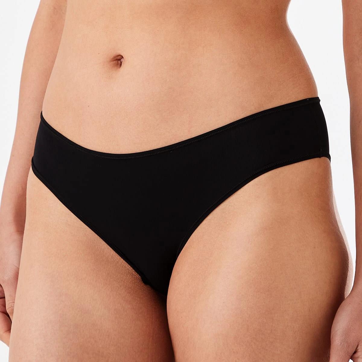 4 3 Pack Super Soft Bikini Briefs BLACK, 4 of 7