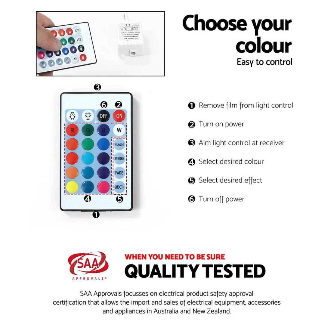 7 Artiss Entertainment Unit TV Cabinet LED 180cm - White, 7 of 8