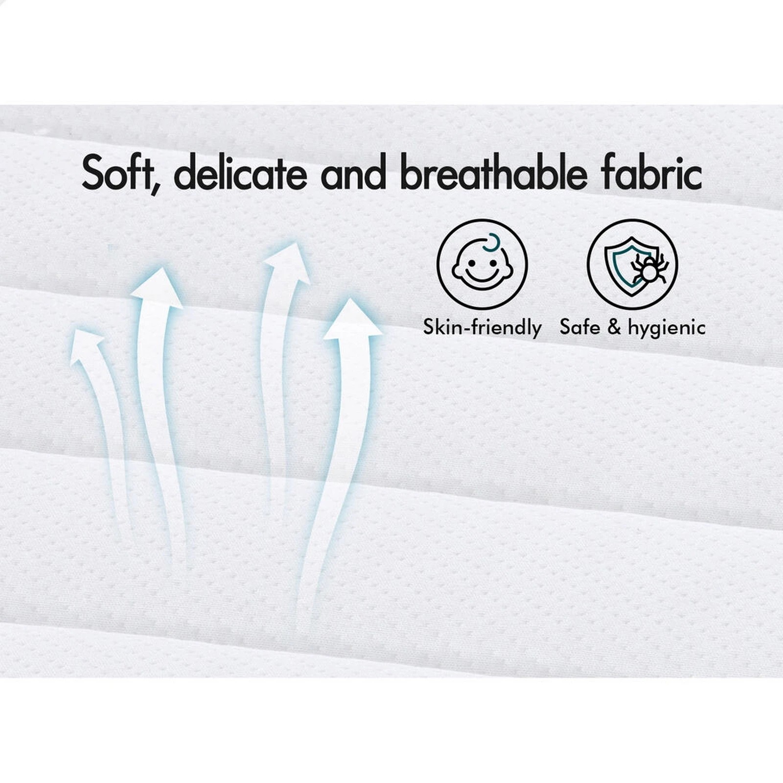 6 Alfordson Mattress 17CM Euro Top Spring Foam Bedding Medium Firm - Queen Bed, 6 of 10