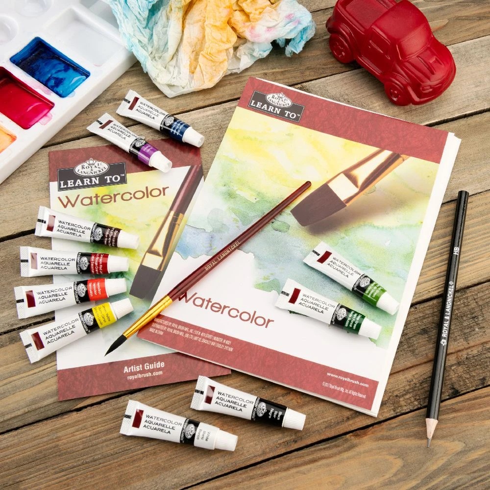 5 Royal & Langnickel Learn To Art Watercolour Set 21 Piece, 5 of 6