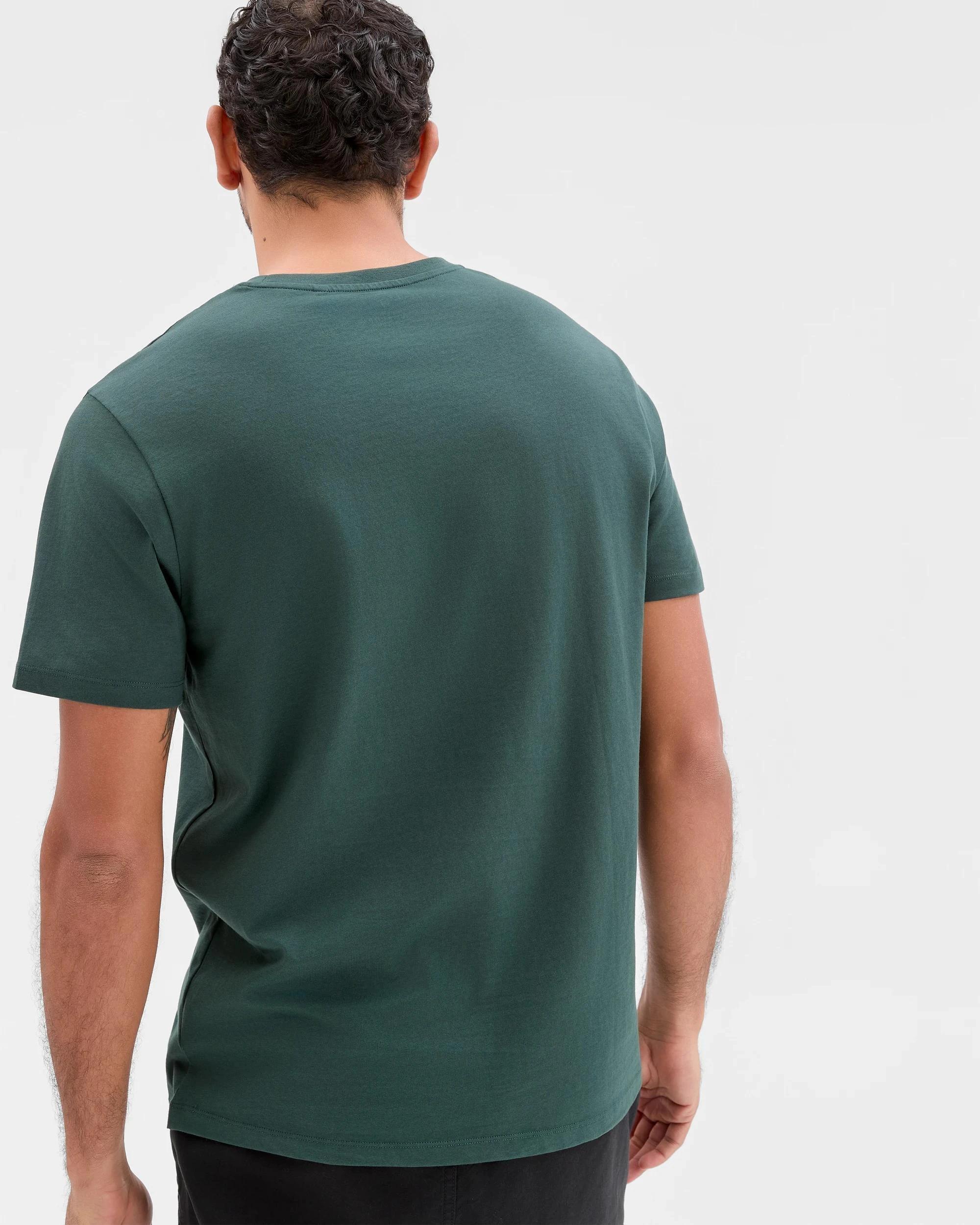 4 Target Australian Cotton T-Shirt DARK GREEN, 4 of 5