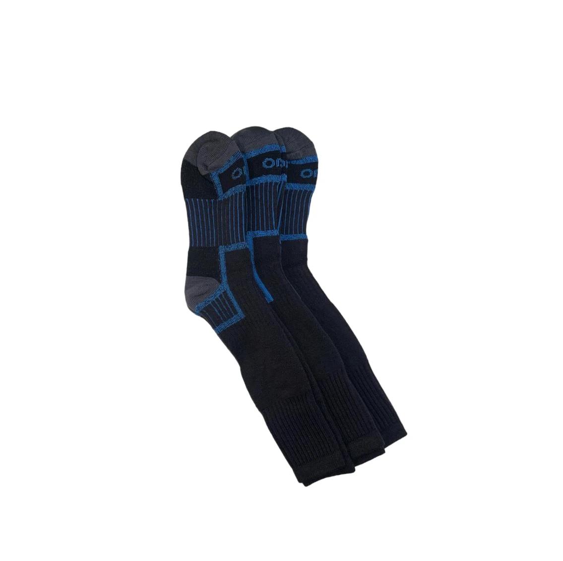 3 Rio 9 Pairs No Hole Reinforced Socks Comfortable Crew MULTI, 3 of 3