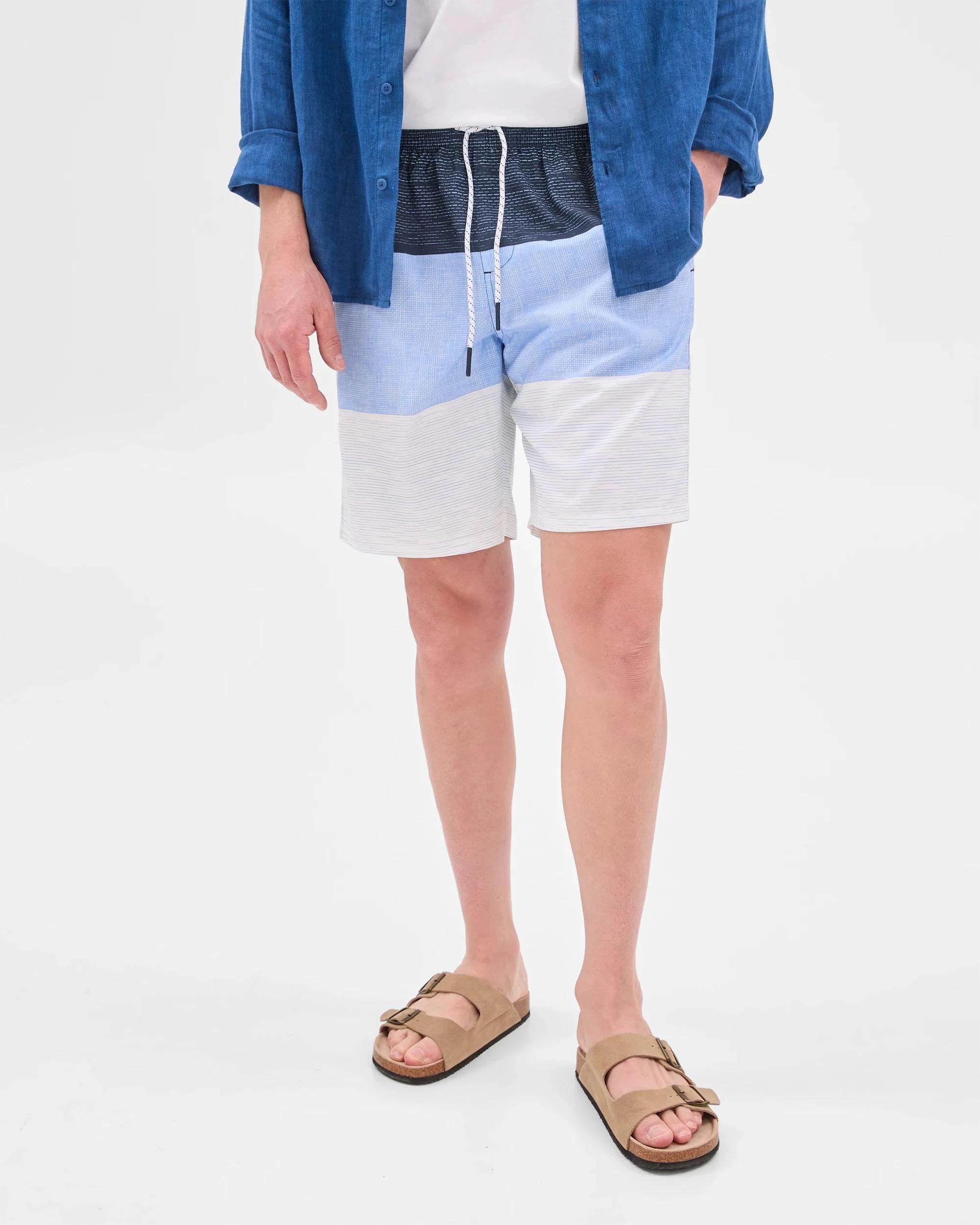 9 Target Blocked Swim Boardshorts BLUE, 9 of 10