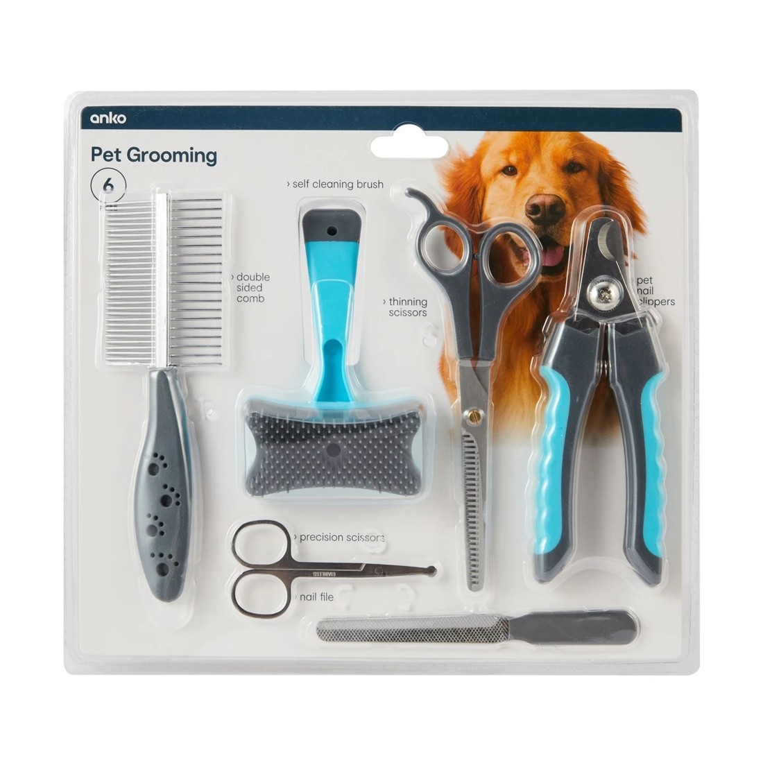 5 6 Piece Pet Grooming Kit, 5 of 10
