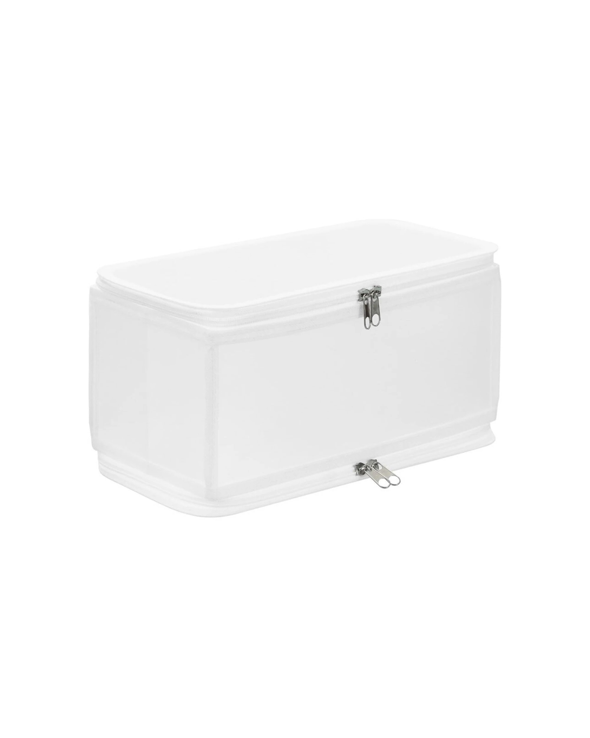 4 Boxsweden 6.7L Foldaway Storage Box - Wardrobe Storage - Water Resistant
 - white, 4 of 5