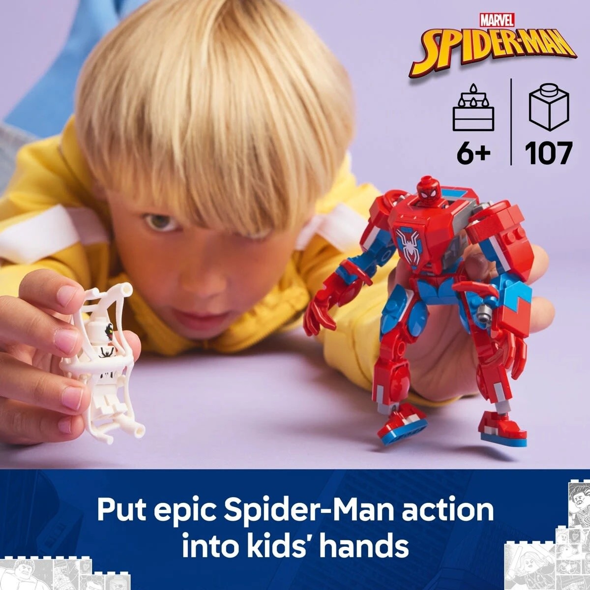 5 LEGO Marvel Spider-Man Mech vs. Anti-Venom 76308, 5 of 10