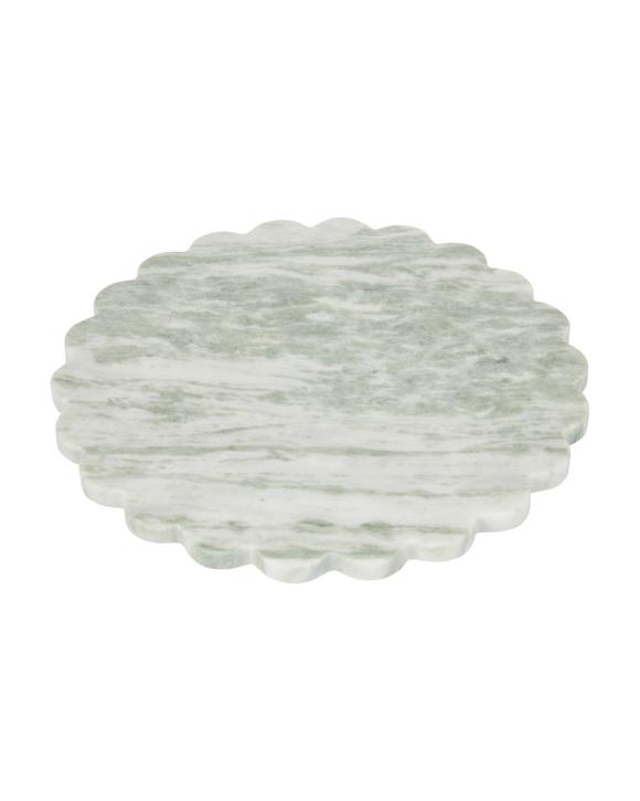 Onyx Scallop Marble Tray