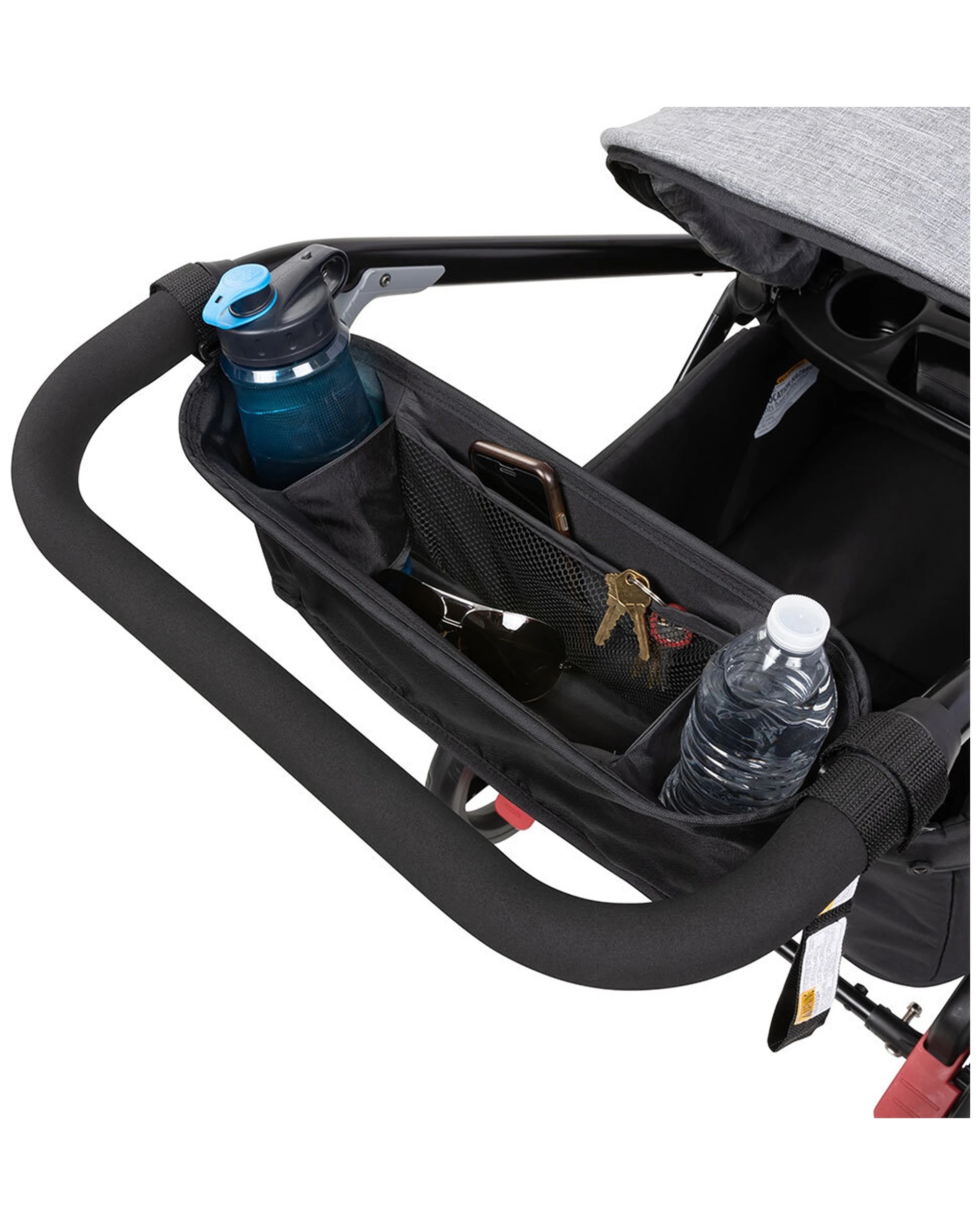 4 Baby Trend Expedition 2 In 1 Stroller Wagon With Canopy In Evening Colour
 - Grey, 4 of 9