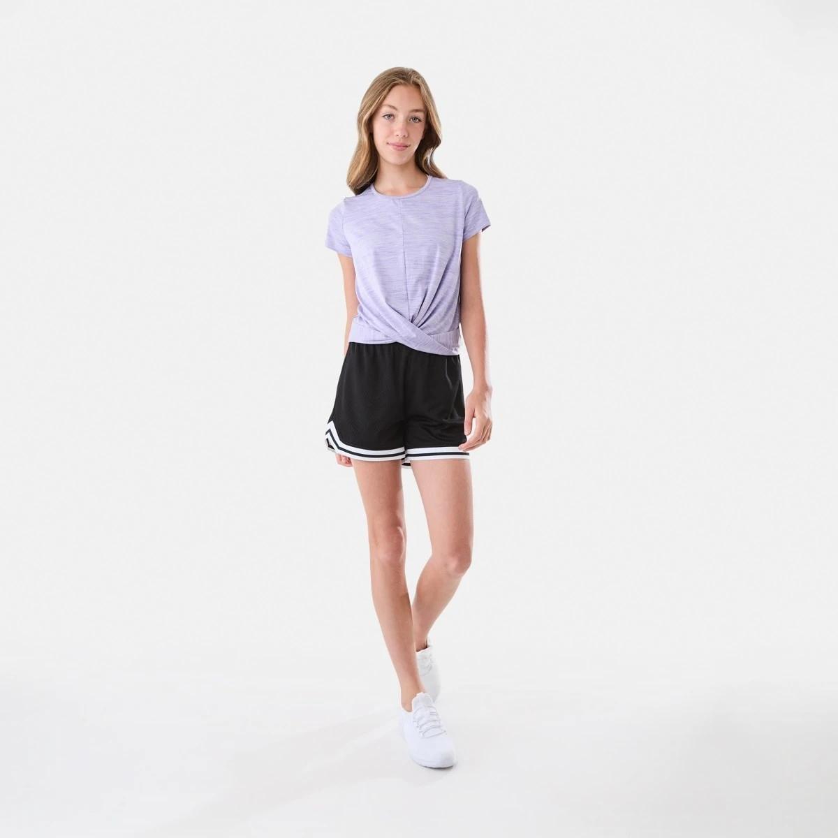 6 Active Kids Basketball Shorts Black, 6 of 9