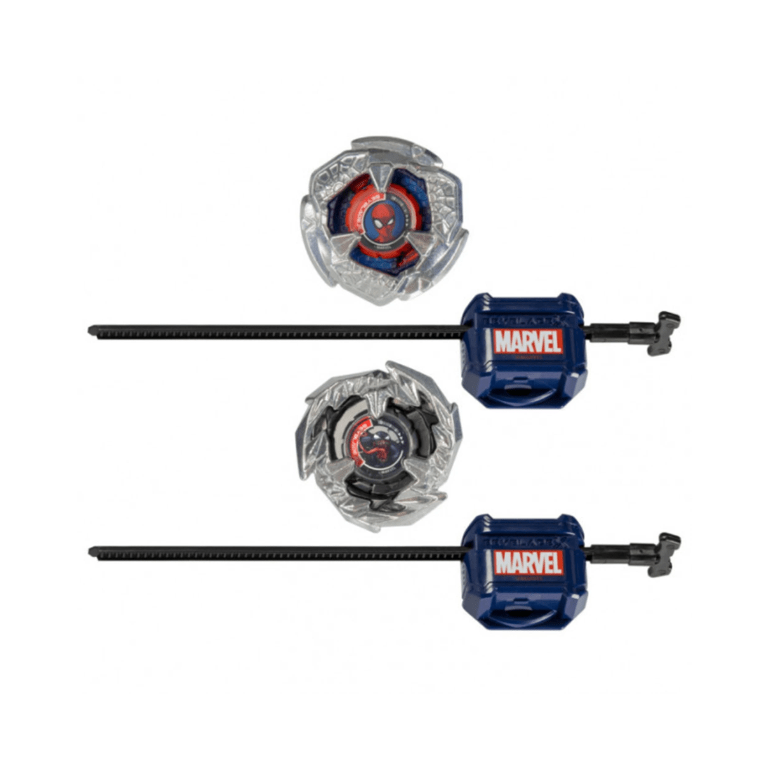 2 Hasbro Beyblade X Marvel Collab: Spider-Man 3-60F vs. Venom 3-80N Dual Pack, 2 of 2