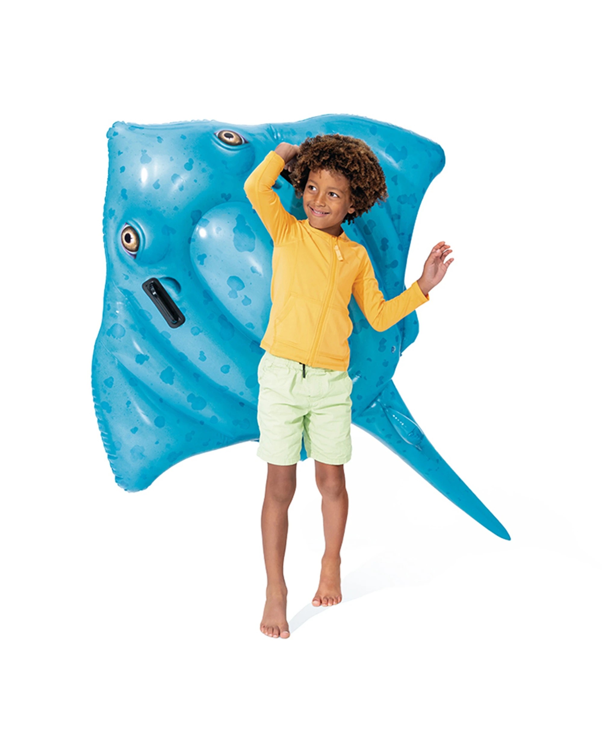 8 Intex Stingray Kids/Childrens Inflatable Ride-On Pool Toy, 8 of 8
