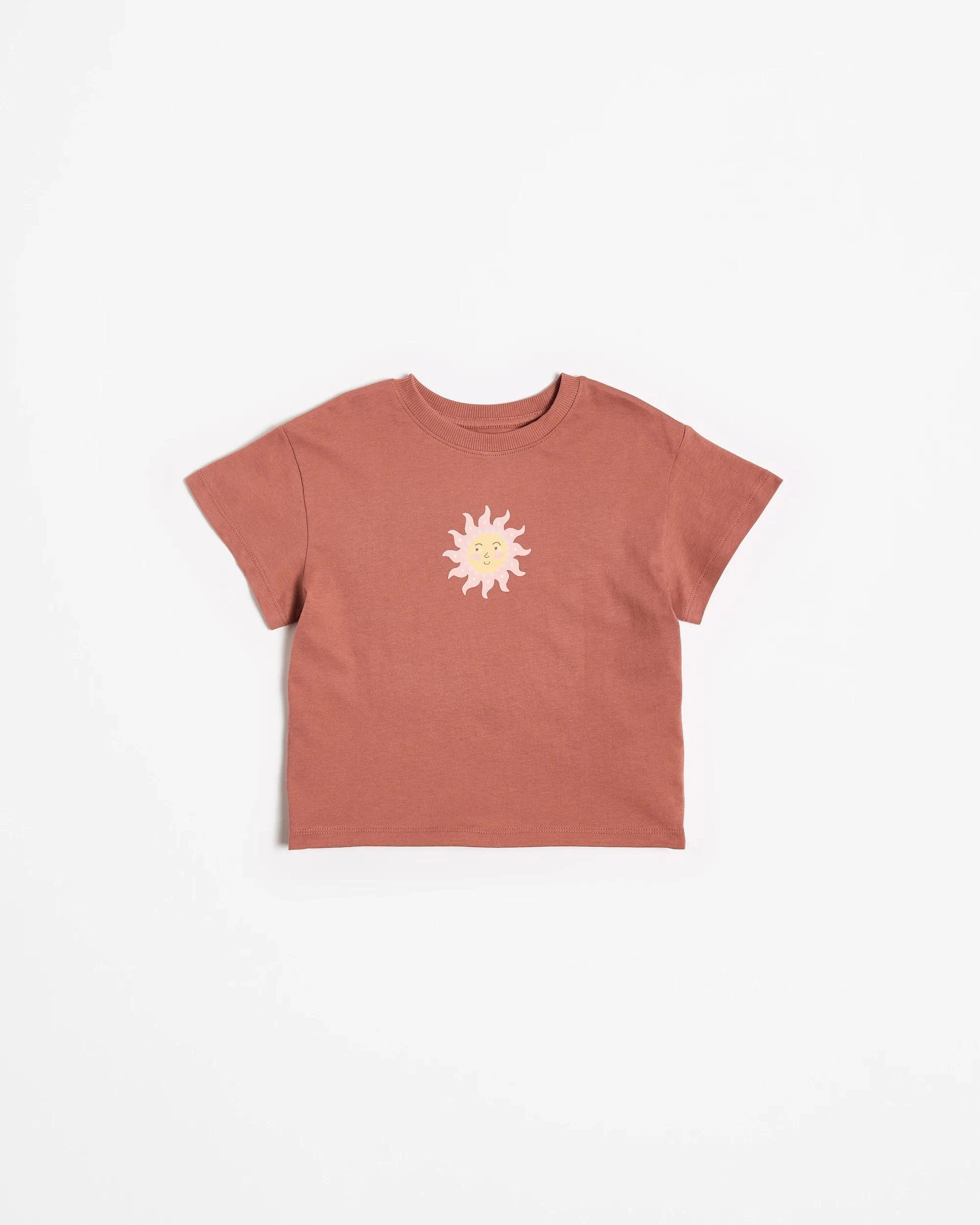 4 Target Australian Cotton Print T-Shirt TERRACOTTA SUN, 4 of 5