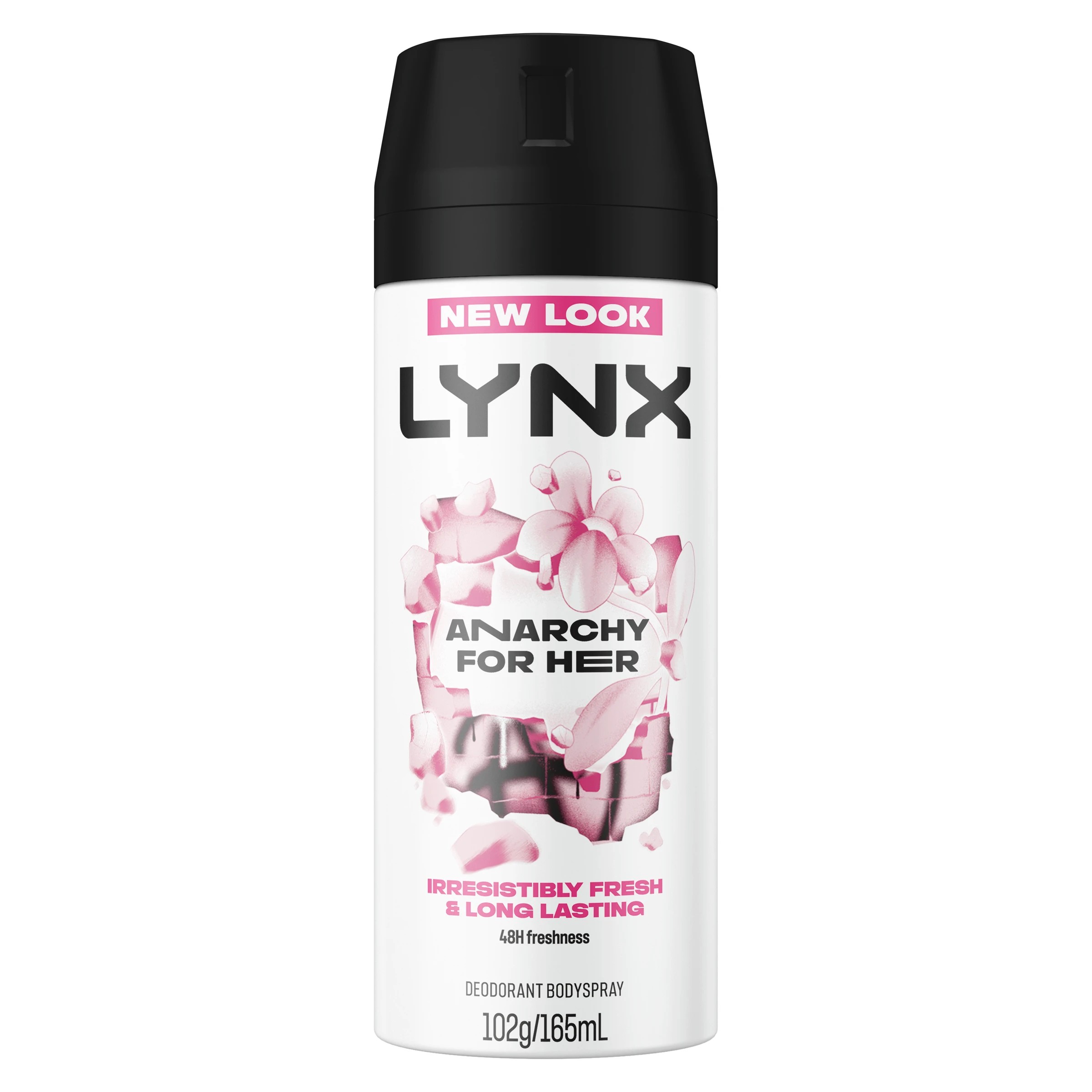 1 LYNX Anarchy For Her Deodorant Bodyspray - Rose and Bergamot Scented, 1 of 5