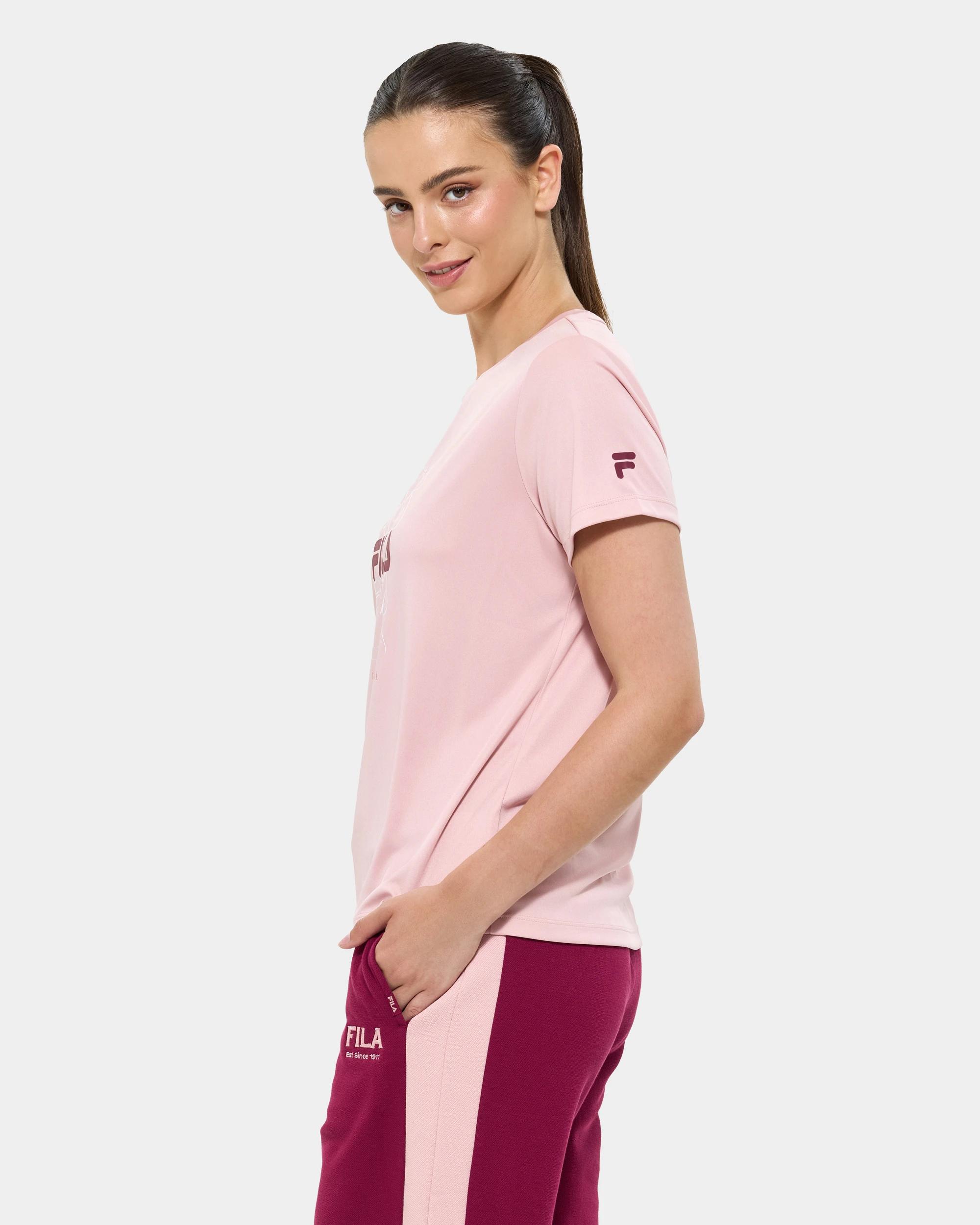 3 Fila Dara T-Shirt PINK, 3 of 7
