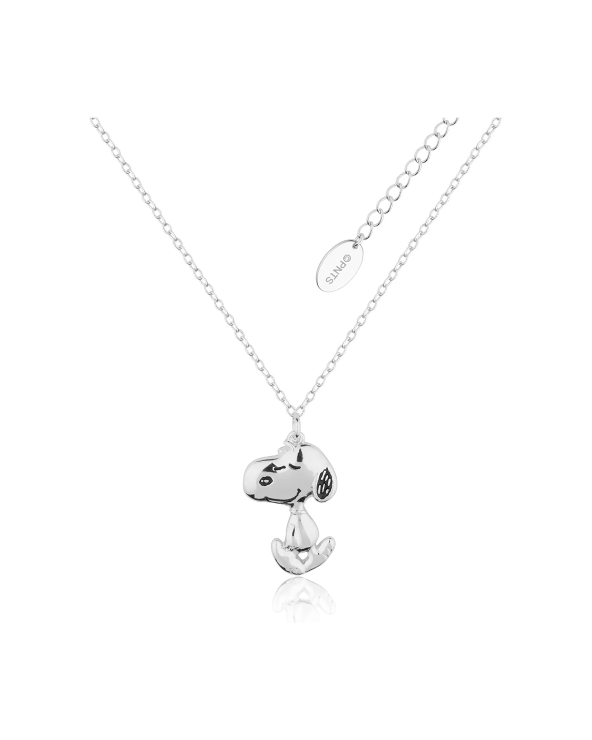 1 Couture Kingdom Peanuts Snoopy The Walk Necklace Jewellery Accessory - Silver, 1 of 2